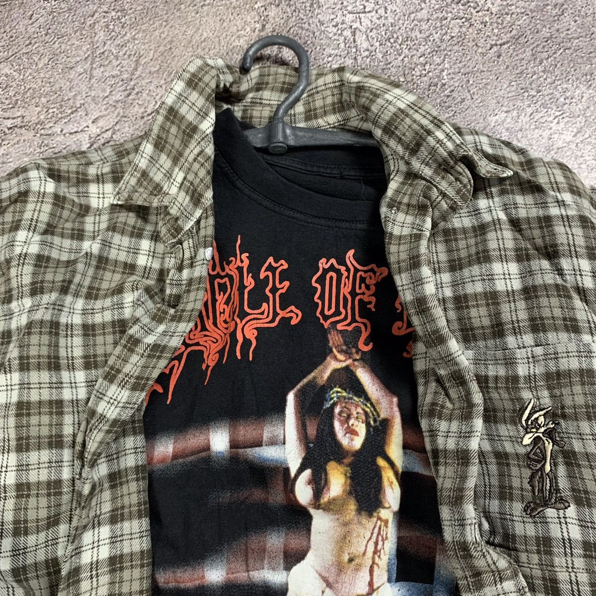 Vintage Vintage 90s Oversized Plaid Shirt Grunge Streetwear Y2K L Size US L / EU 52-54 / 3 - 4 Thumbnail