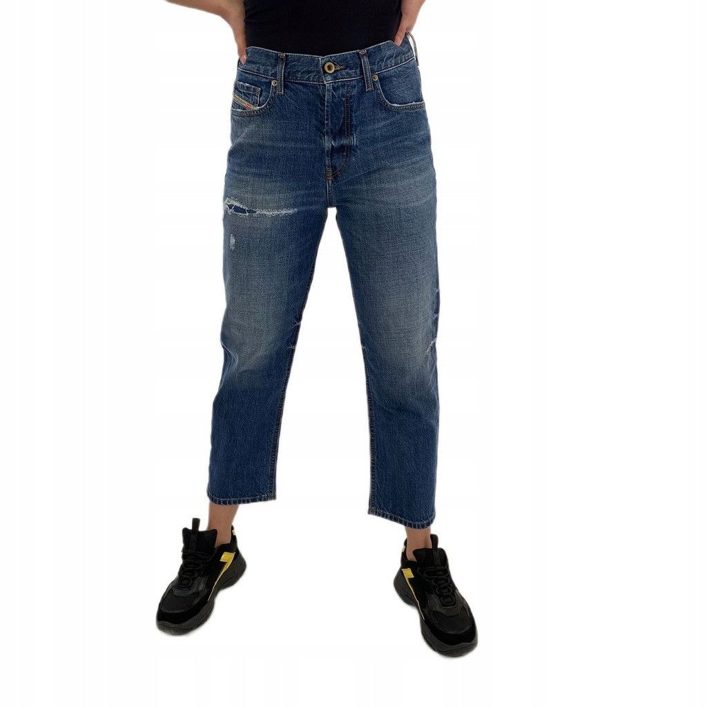 Diesel ARYEL 080AH W24/L32 Girls Ripped Blue Cotton Jeans 69373 Size 24" / US 00 / IT 34 - 1 Thumbnail