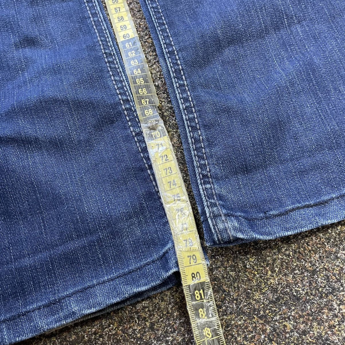 Vintage Vintage Y2K Sun Faded Baggy Wide Leg Jeans Skate Grunge Logo Size 34" / US 12 / IT 48 - 7 Thumbnail