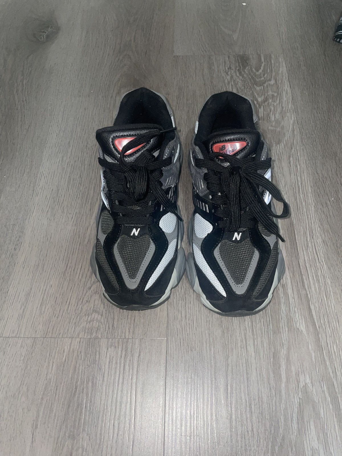 New Balance New balance 9060- Black Castlerock Size US 5.5 / EU 38 - 2 Thumbnail