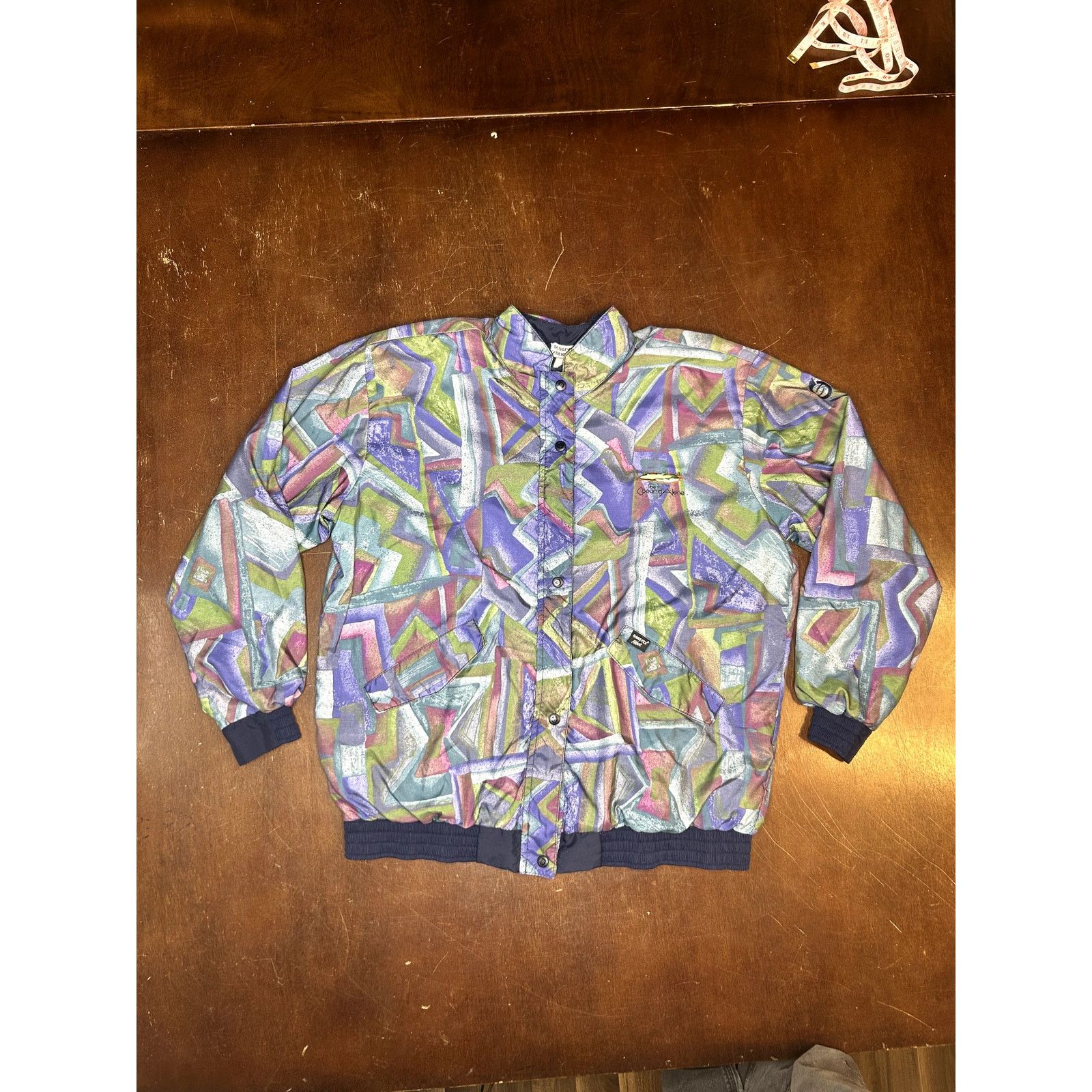 PGA Tour VTG 1990s Gore-tex The Coeur d'Alene LPGA Golf Tour Jacket Size L / US 10 / IT 46 - 15 Thumbnail