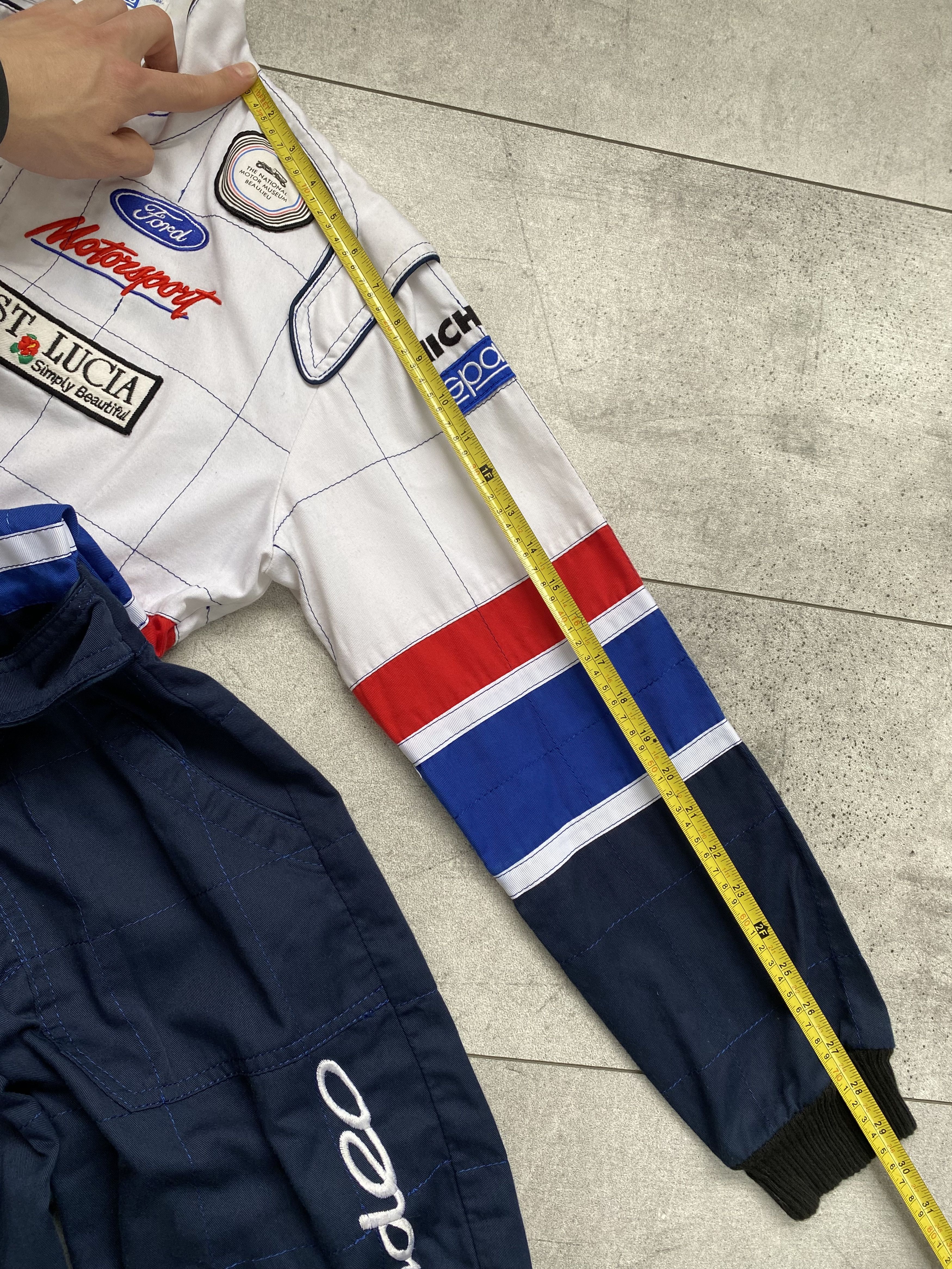 Ford × Formula 1 Vintage 90s SPARCO Valvoline Replica Ford Mondeo Suit Size US 30 / EU 46 - 17 Thumbnail