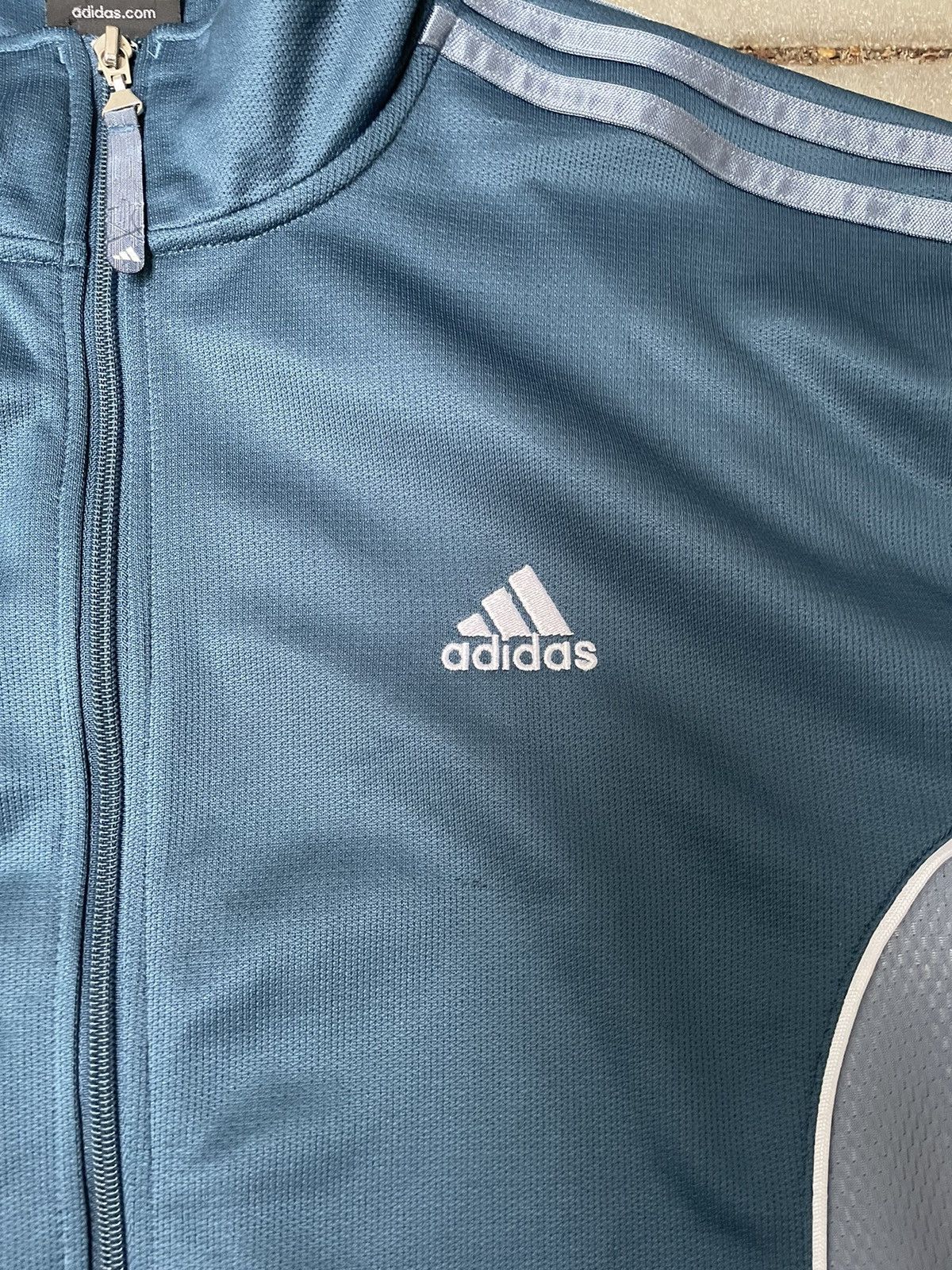 Adidas × Vintage Vintage Adidas Track Jacket embroidered Logo 90s Size US XL / EU 56 / 4 - 2 Thumbnail