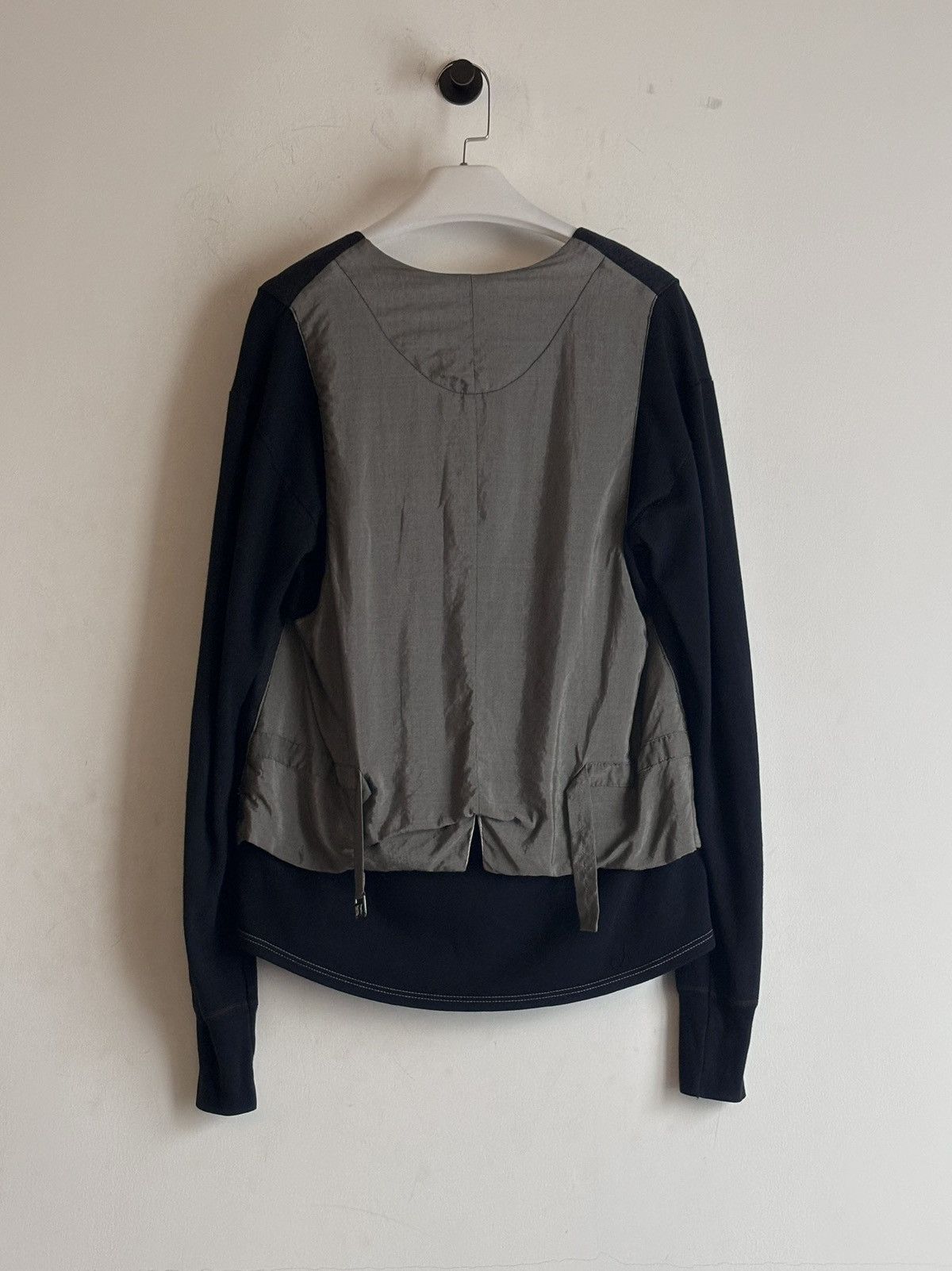 Maison Margiela Maison Martin Margiela | Artisanal Vest-Patched Sweatshirt Size US M / EU 48-50 / 2 - 5 Thumbnail