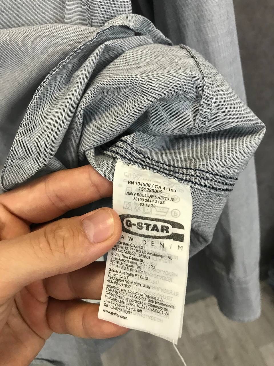 G-Star G Star Raw Y2K streetwear zip shirt Size US L / EU 52-54 / 3 - 7 Thumbnail
