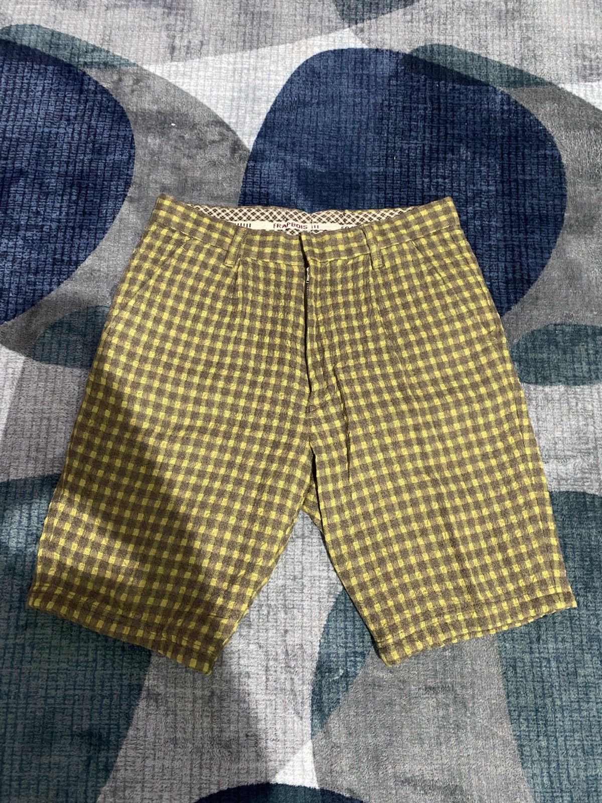 Issey Miyake 2000s Frapbois - Wool Short Pants Size US 30 / EU 46 - 1 Thumbnail