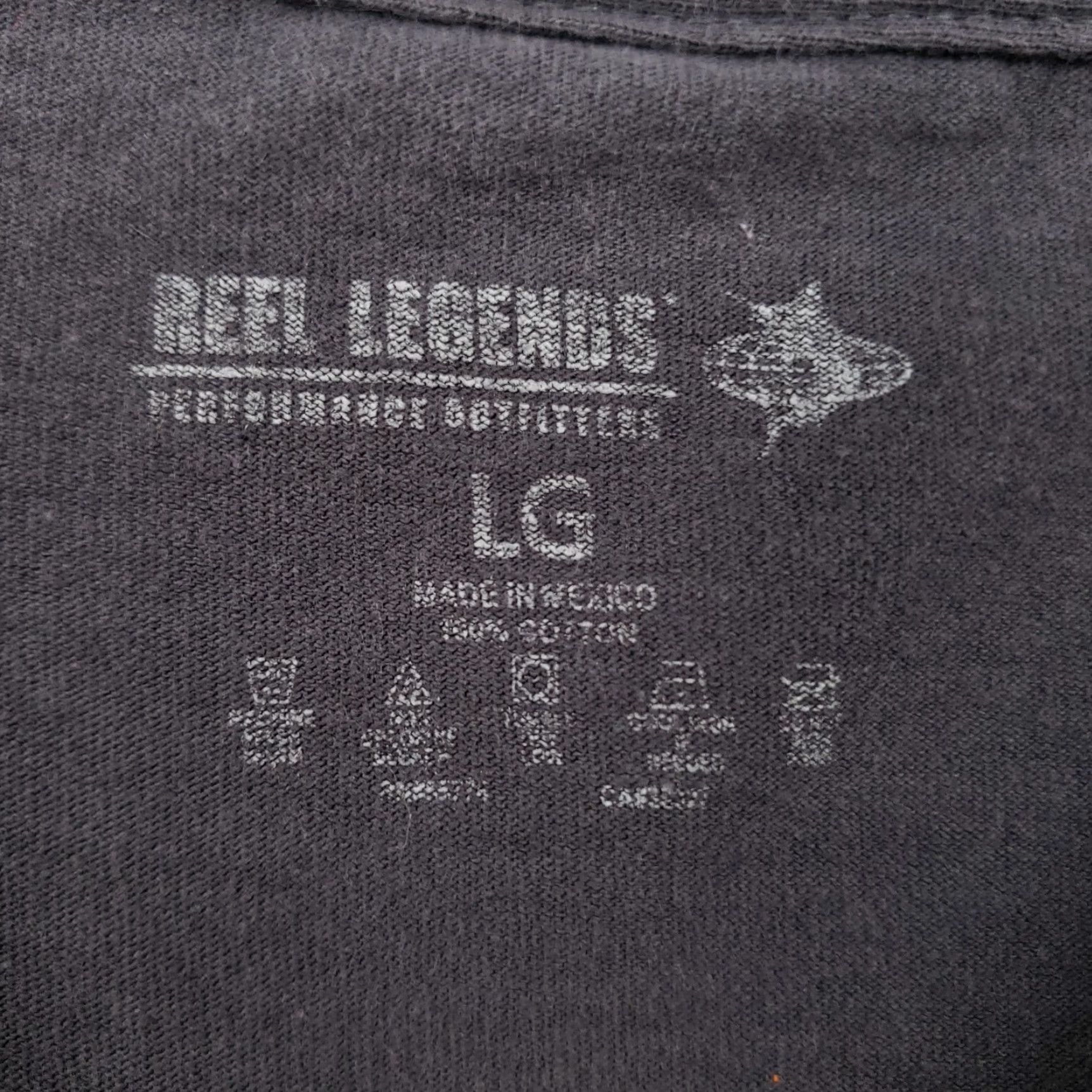 Vintage Reel Legends T-Shirt Men L Black Short Sleeve Logo Fish Outdoor 90s (Old?) No Size US L / EU 52-54 / 3 - 3 Thumbnail