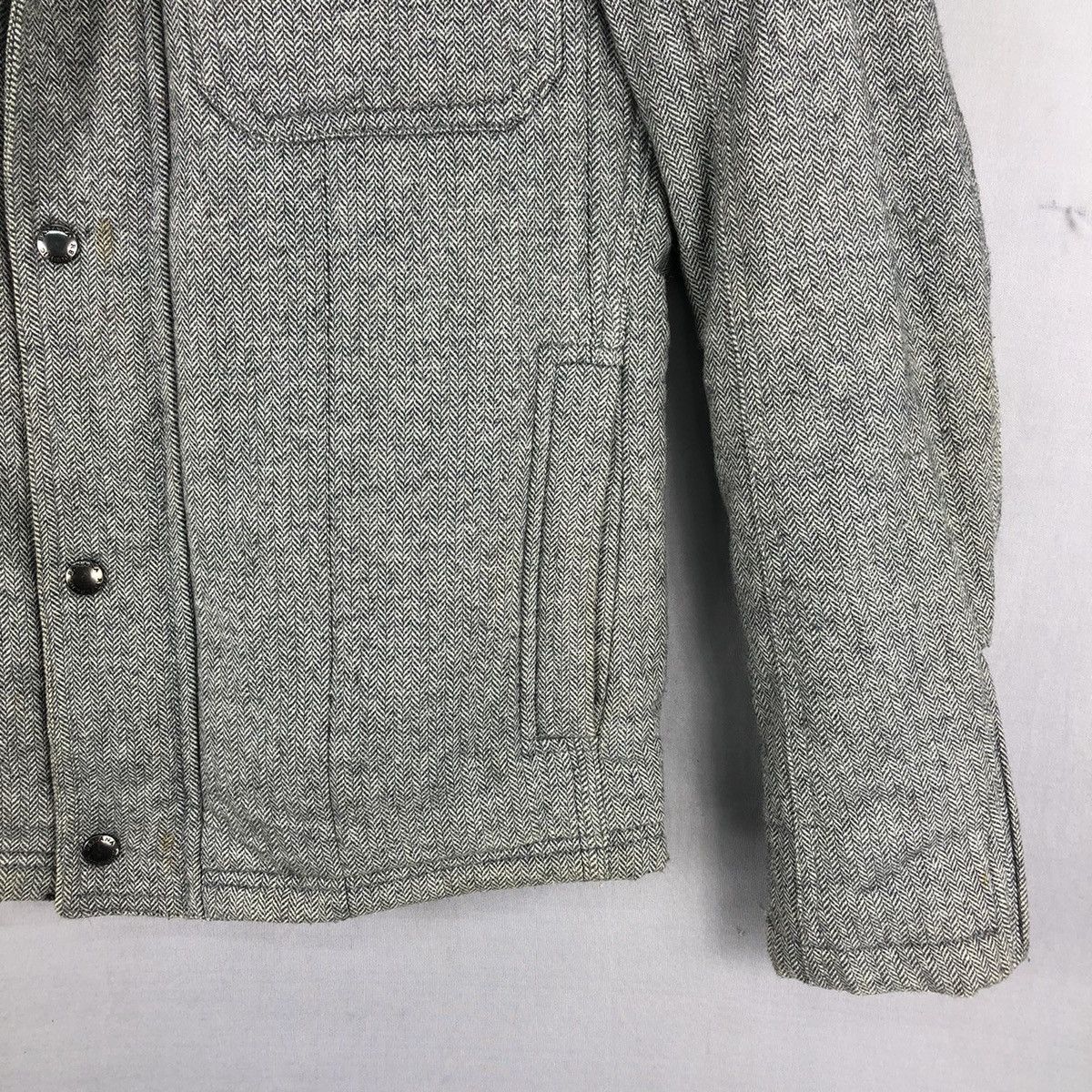 Banana Republic Banana Republic Harringbone Puffer Jacket Buckle Collar Size US S / EU 44-46 / 1 - 3 Thumbnail