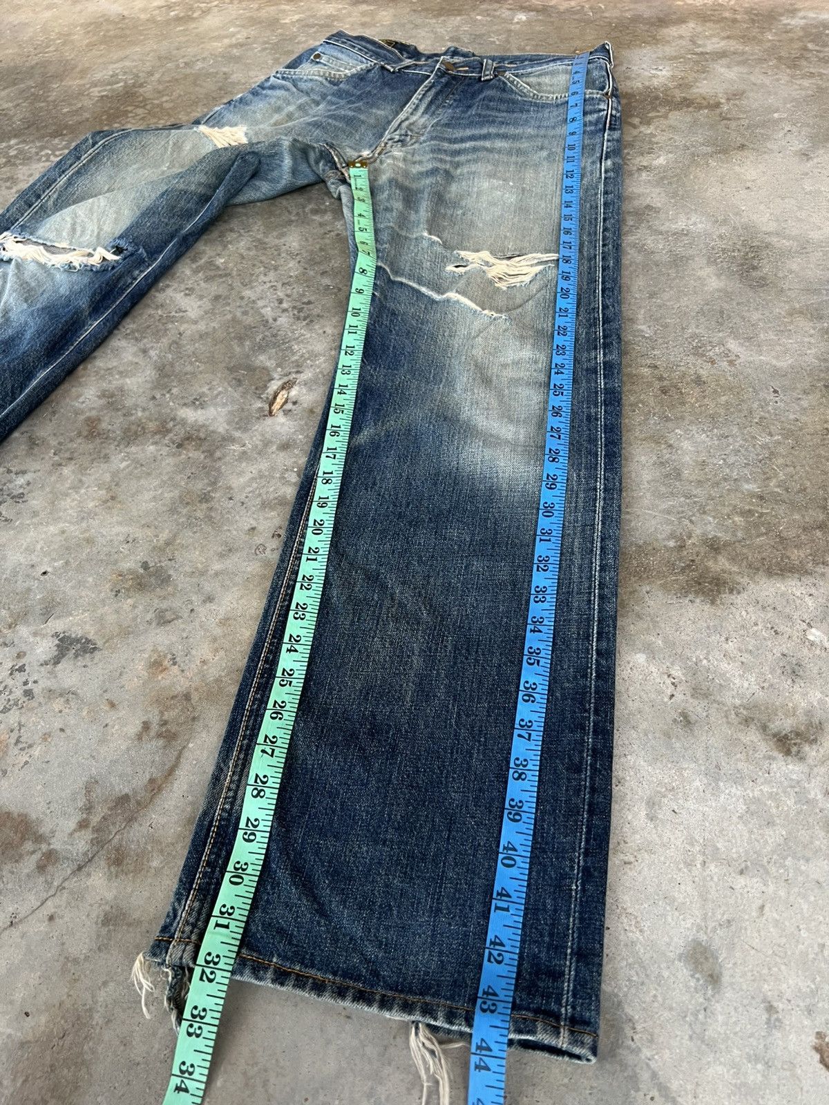 Lee Vintage Lee Riders Sanforized Distress Jean Size US 30 / EU 46 - 5 Thumbnail