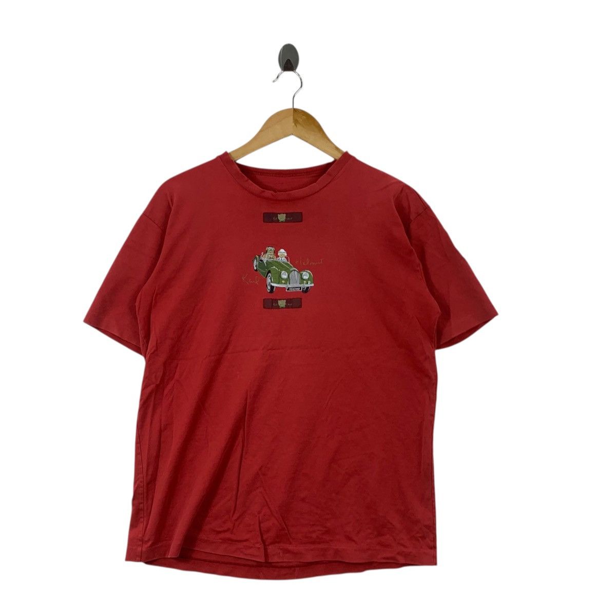 Karl Helmut Vintage PINK HOUSE JAPAN Karl Helmut Collection Tee Shirt Size M / US 6-8 / IT 42-44 - 3 Thumbnail