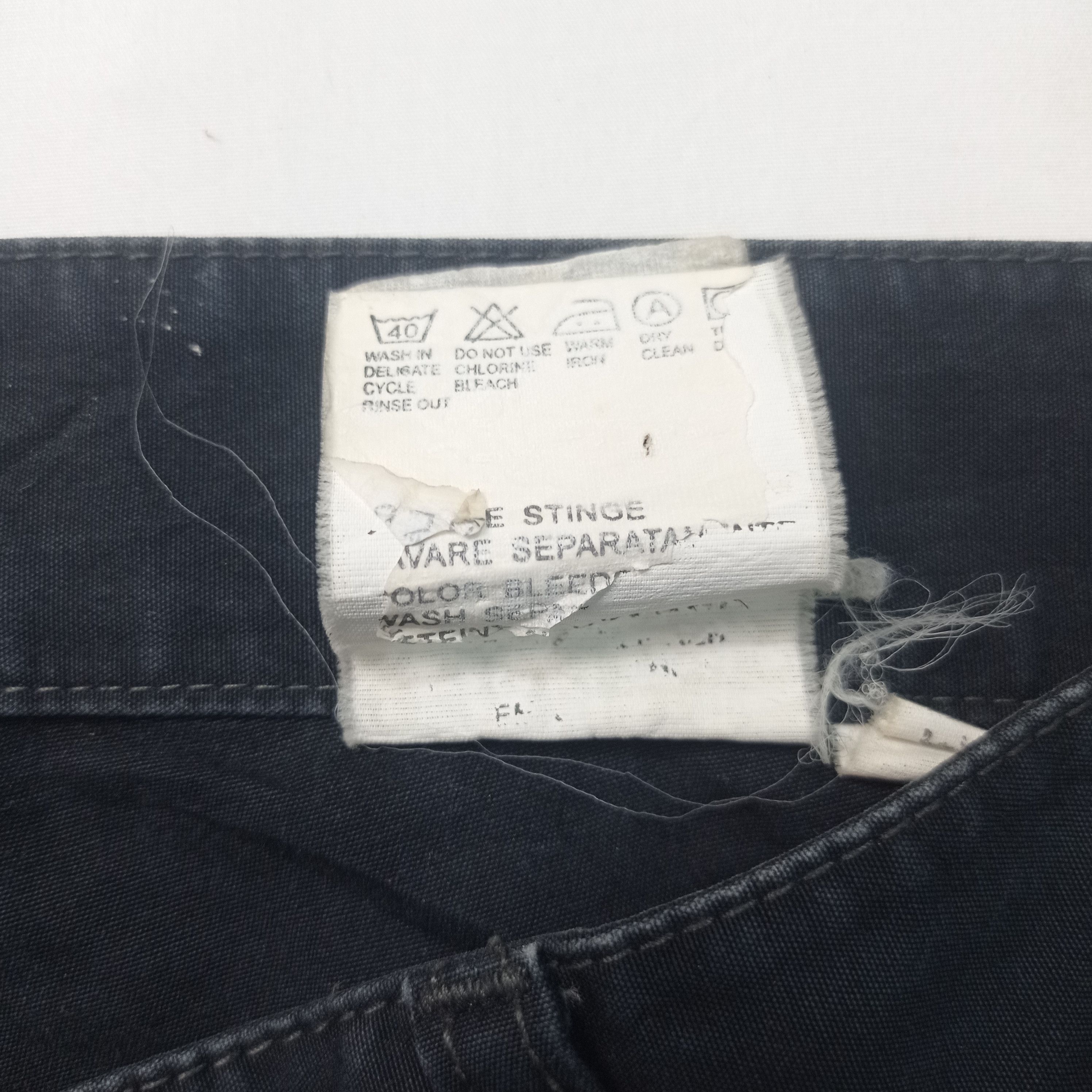 Calvin Klein Calvin Klein Super Black Casual Pants Size US 30 / EU 46 - 7 Thumbnail