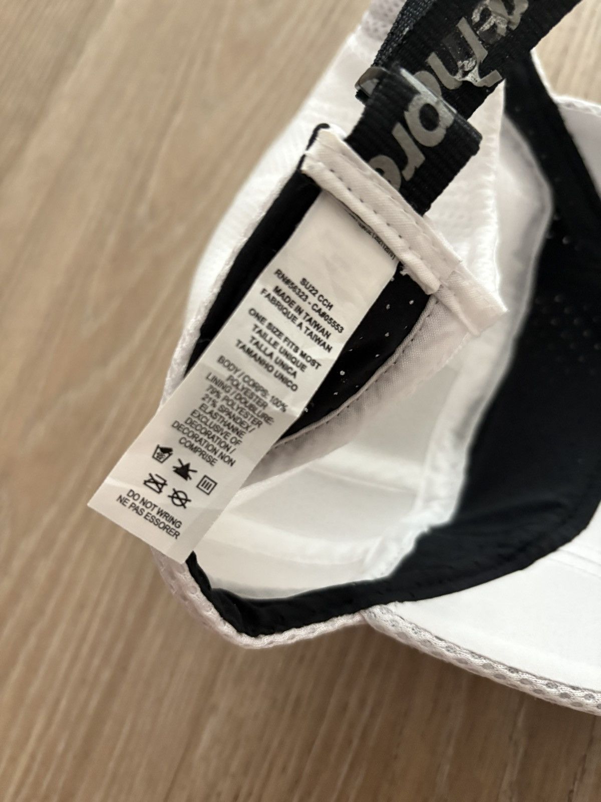 Supreme Supreme x Nike Running Hat White Size ONE SIZE - 4 Thumbnail