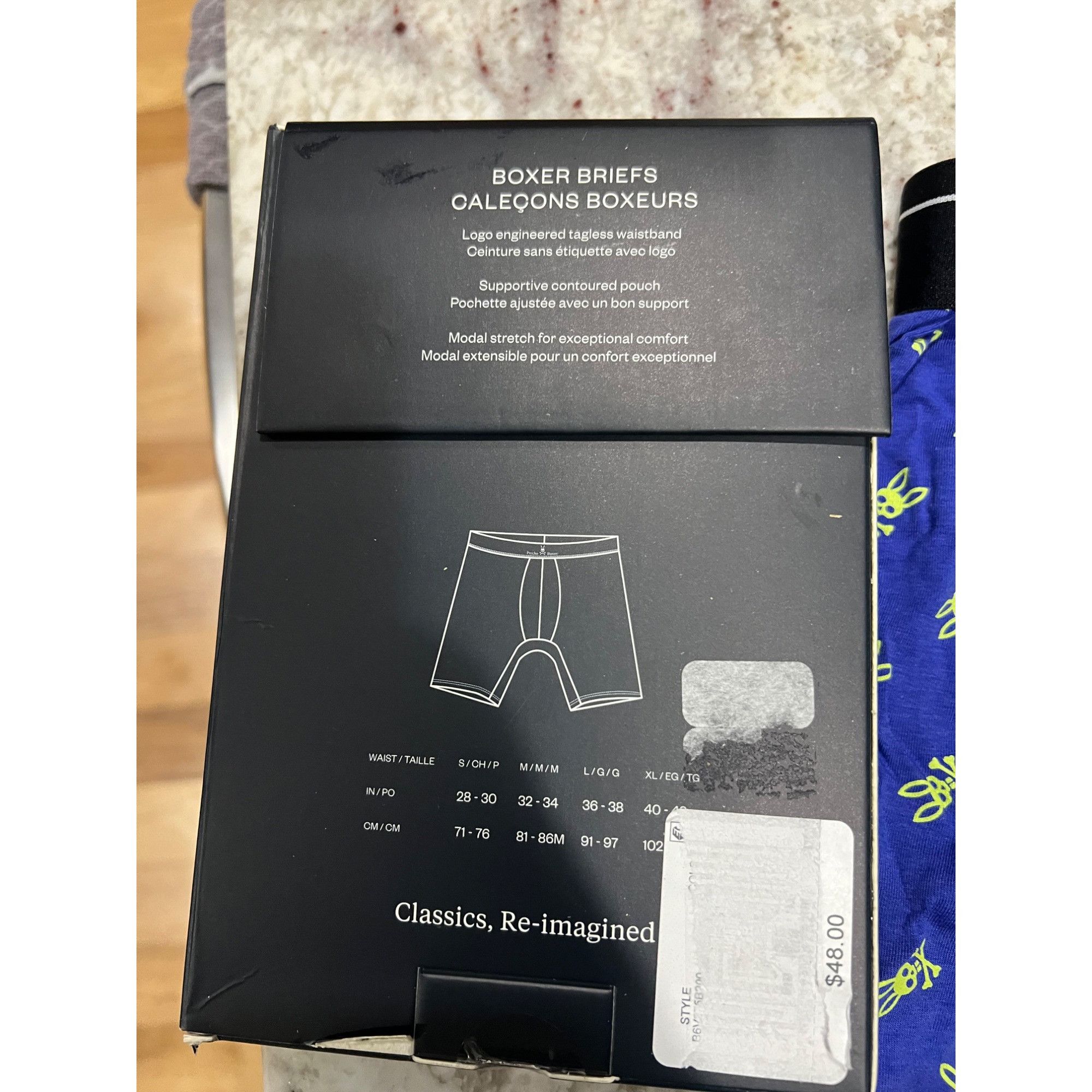 Psycho Bunny Psycho Bunny 2 Pack Boxer Briefs - NWT Size XL Size 38 - 5 Thumbnail
