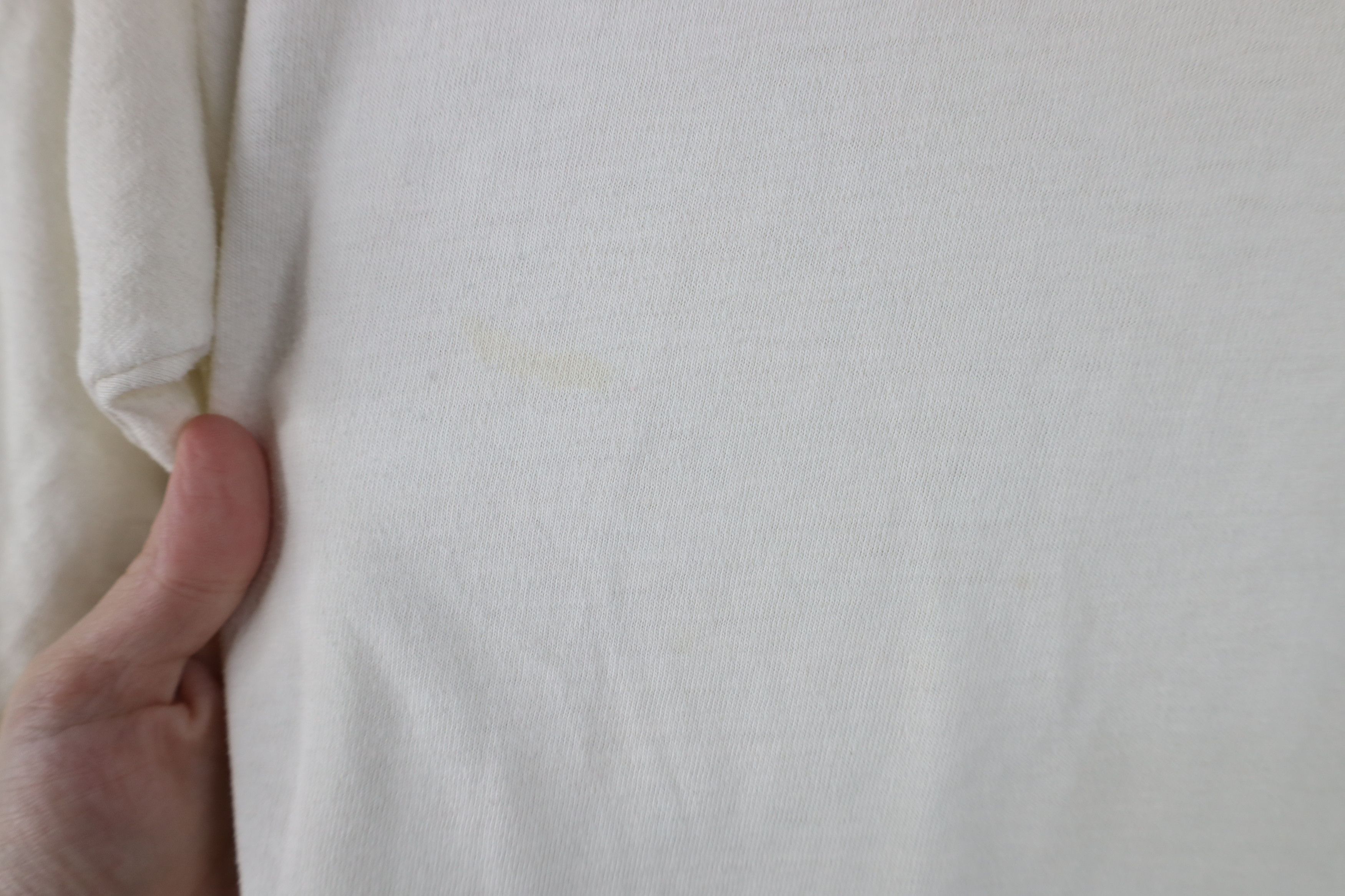 Vintage Vintage 70s College Mesh Henley Jersey T-Shirt White USA Size US M / EU 48-50 / 2 - 9 Thumbnail