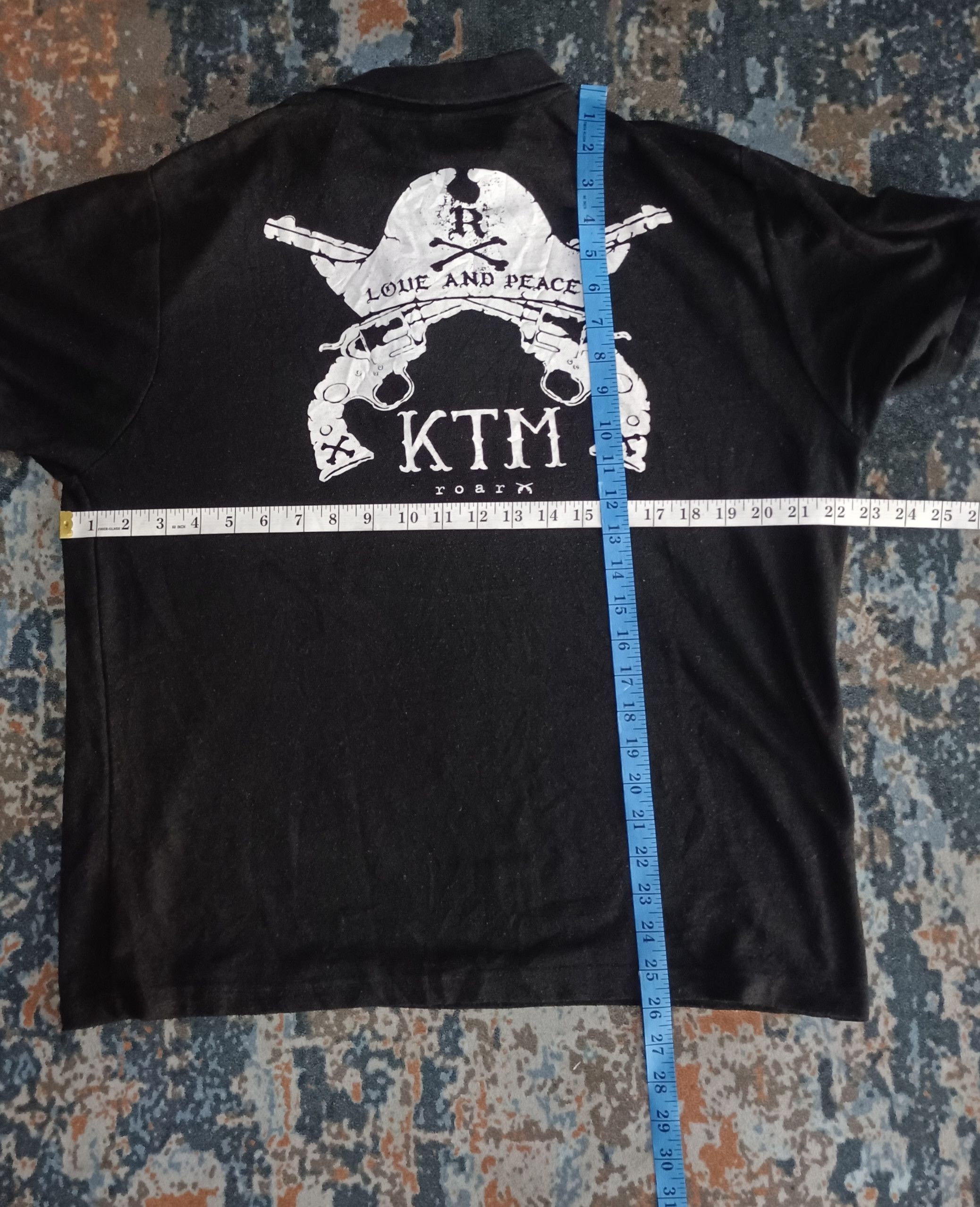 Japanese Brand × Vintage Vintage KTM " Love And Piece" Size US L / EU 52-54 / 3 - 9 Thumbnail