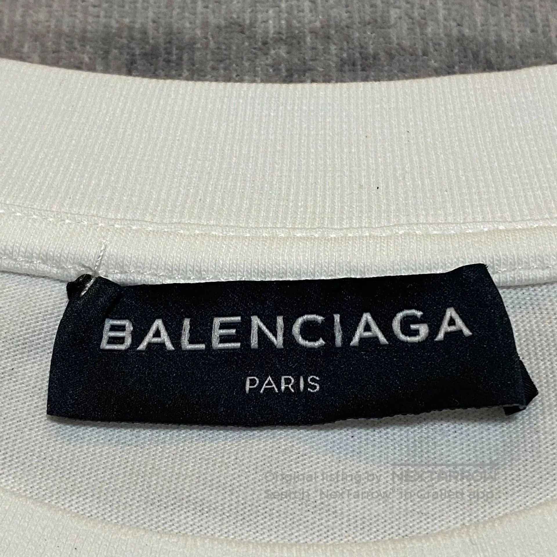 Balenciaga balenciaga logo tee short sleeve white. Size US S / EU 44-46 / 1 - 4 Thumbnail