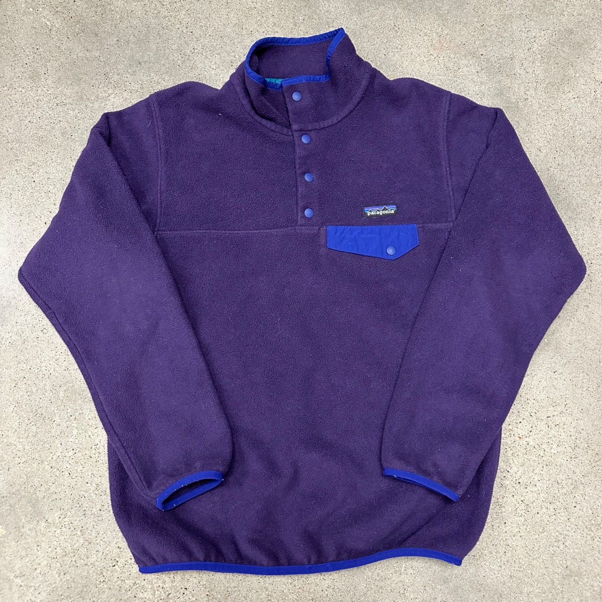 Patagonia × Vintage Vintage Patagonia Synchilla Snap Up Pullover Fleece Jacket P Size US S / EU 44-46 / 1 - 1 Thumbnail