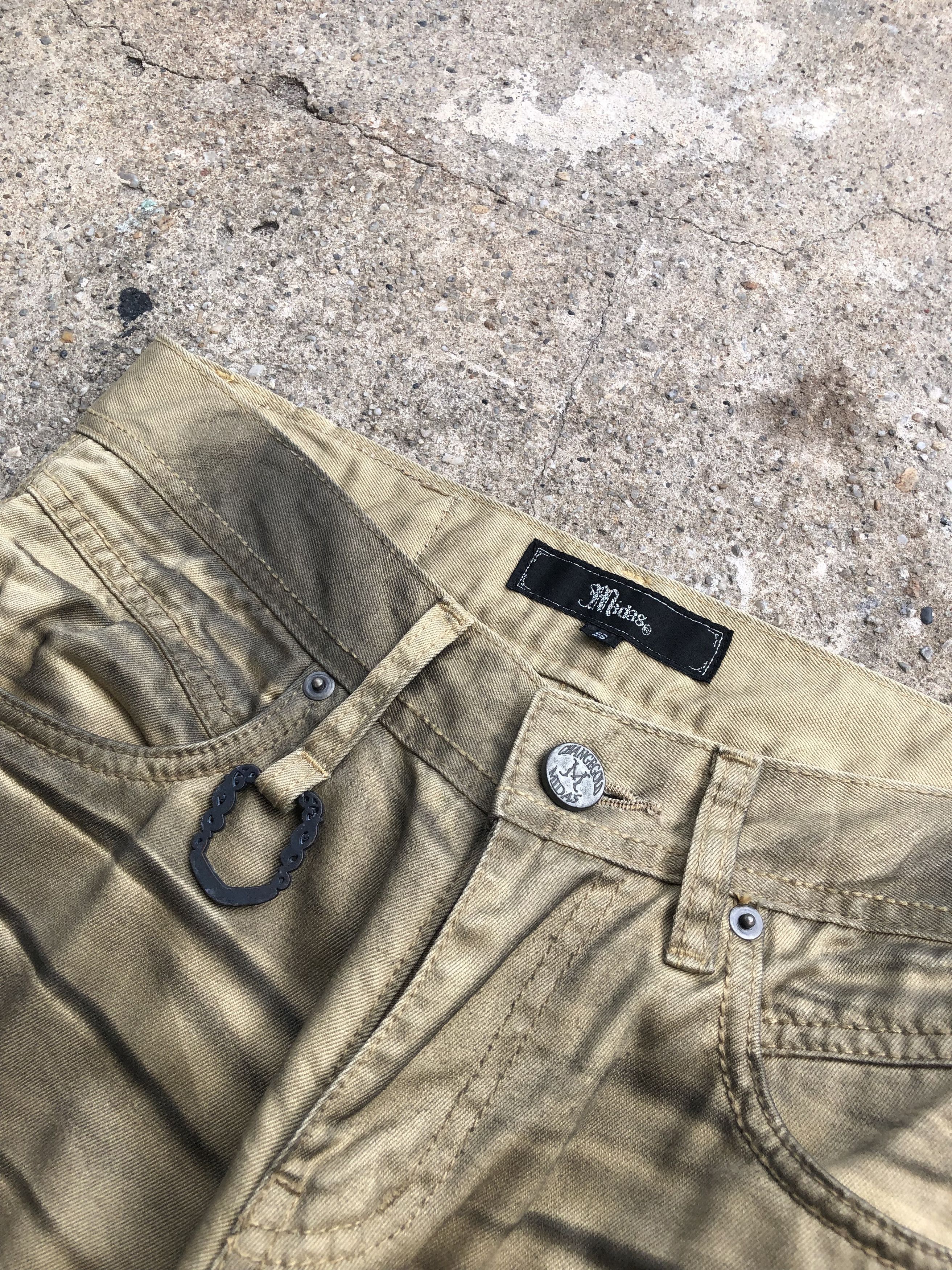 If Six Was Nine × Japanese Brand × Le Grande Bleu (L.G.B.) Midas Clawmark Flare Pants Size US 30 / EU 46 - 4 Thumbnail