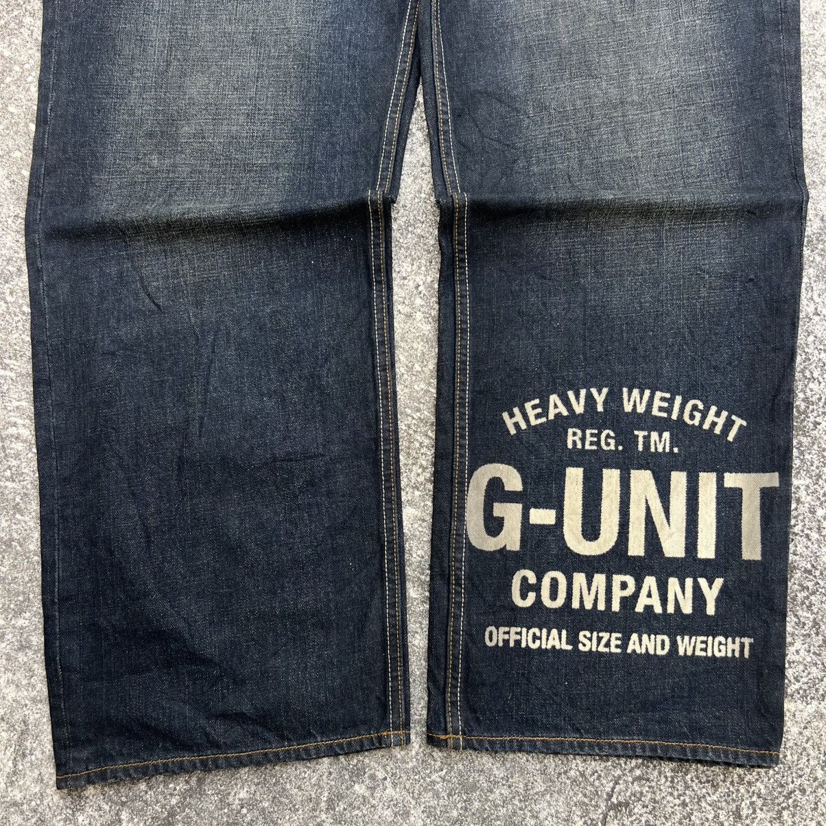G-Unit “y2k style” VINTAGE G-UNIT 50 CENT HEAVY BAGGY JEANS Size US 40 / EU 56 - 6 Thumbnail