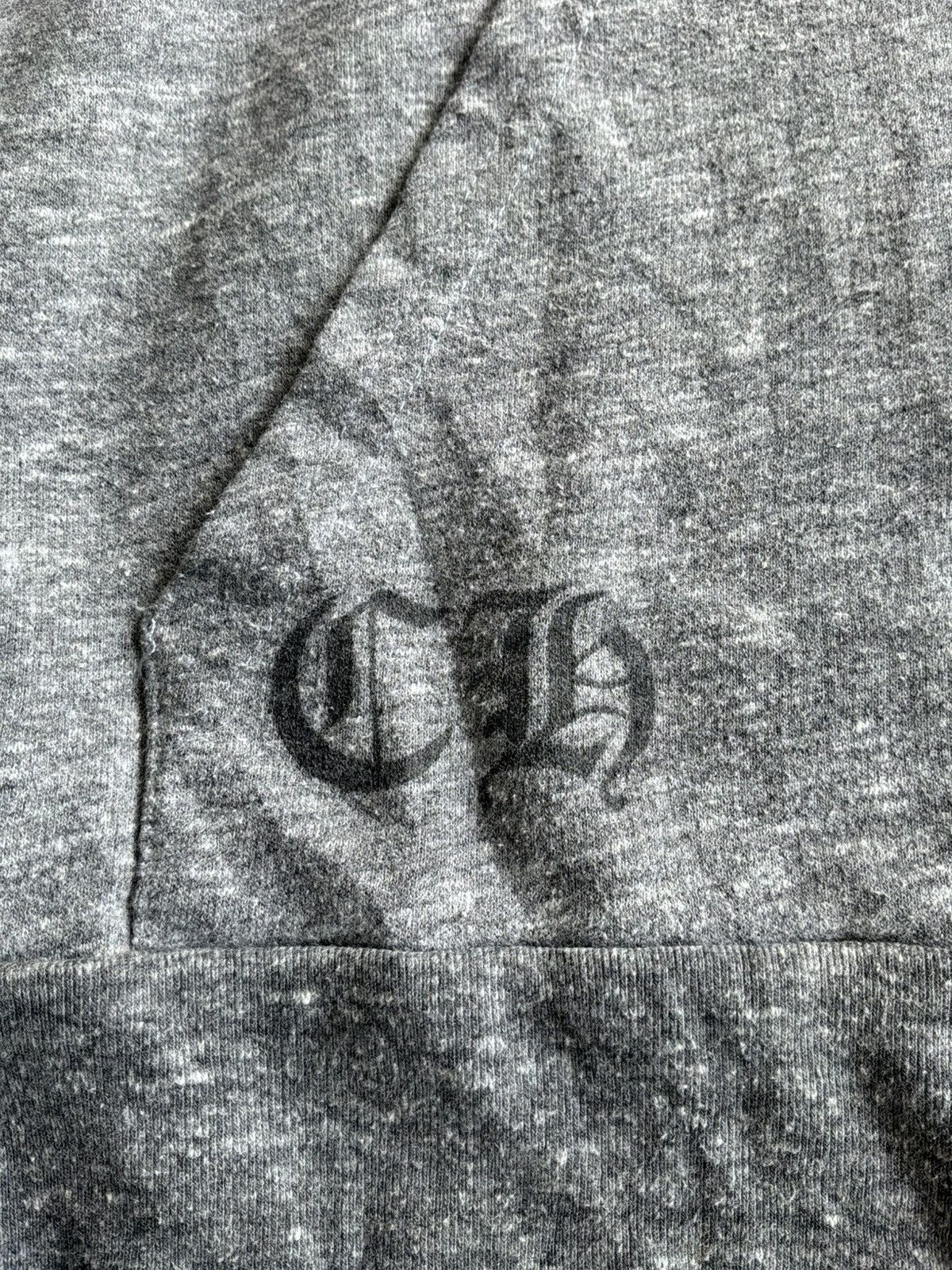 Chrome Hearts 2000s Chrome Hearts - Hollywood Script Zip Hoodie Size US M / EU 48-50 / 2 - 9 Thumbnail