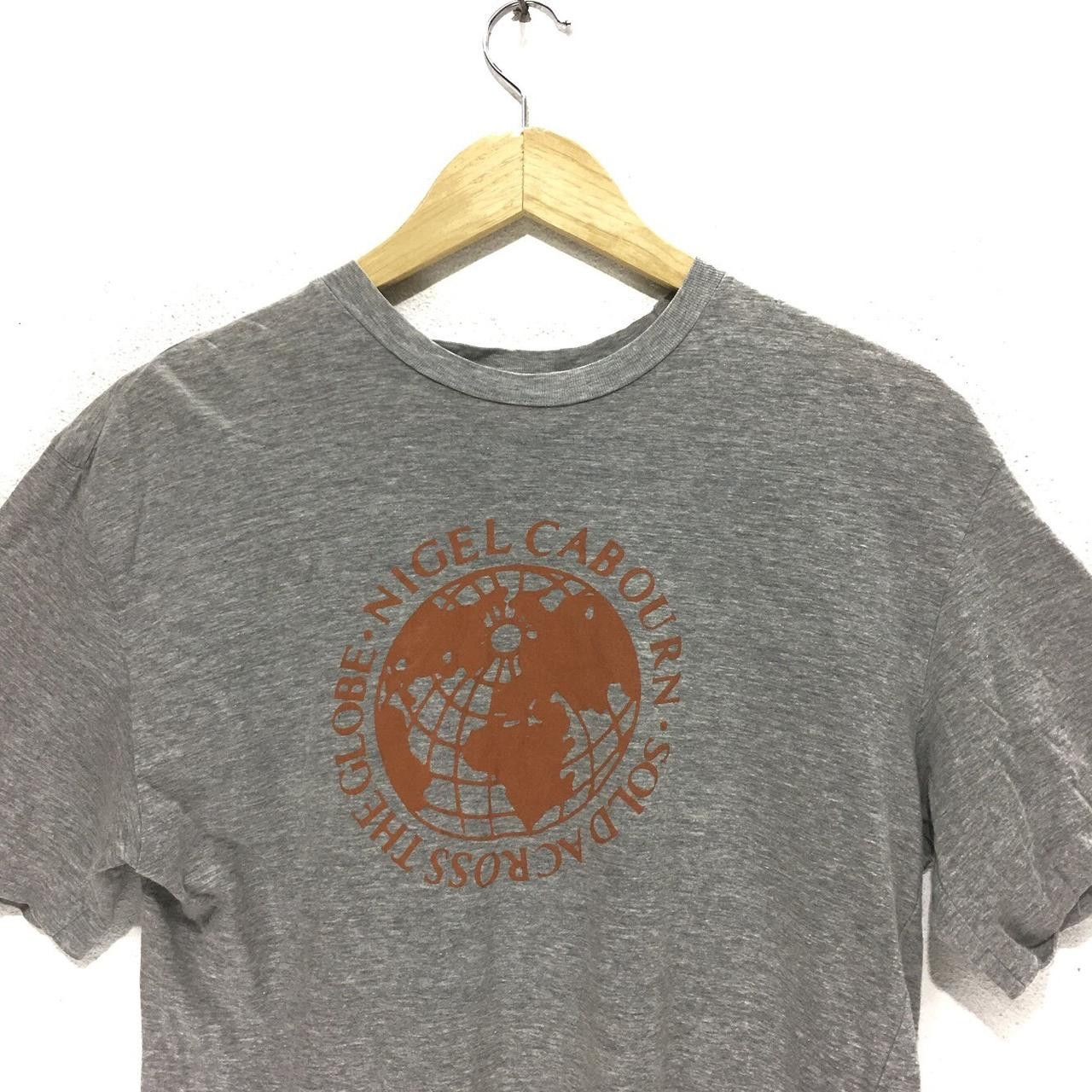 Nigel Cabourn NIGEL CABOURN ENGLAND Designer The Globe Logo Tee Shirt Size US M / EU 48-50 / 2 - 2 Thumbnail
