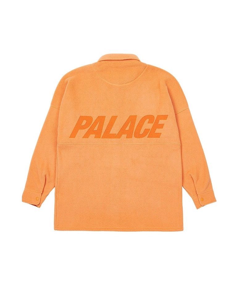 Palace Polartec Lazer Overshirt Orange - 22FW
