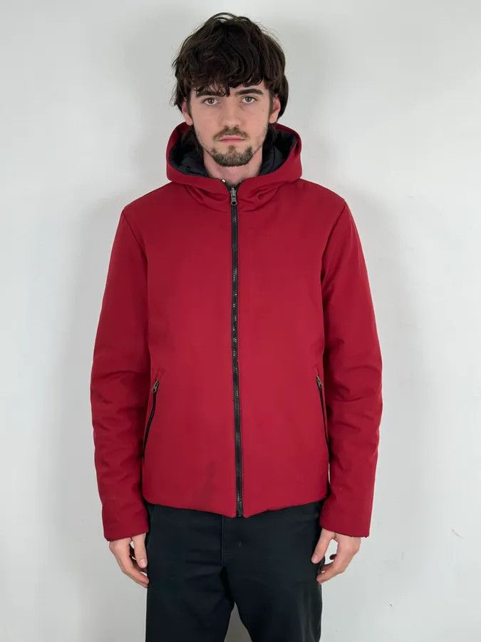 Vintage 2000s Massimo Rebecchi Reversible Black & Red Puffer Jacket Size US M / EU 48-50 / 2 - 3 Thumbnail
