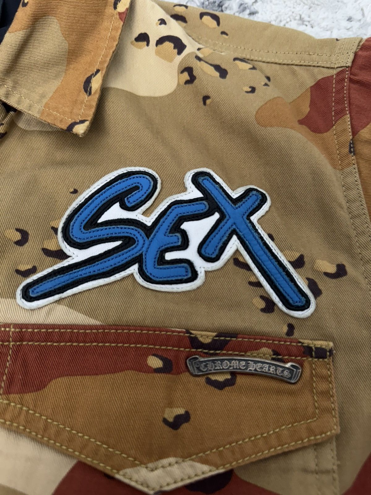 Chrome Hearts Chrome Hearts Sex Button Up 🐆🔞 Size US M / EU 48-50 / 2 - 3 Thumbnail