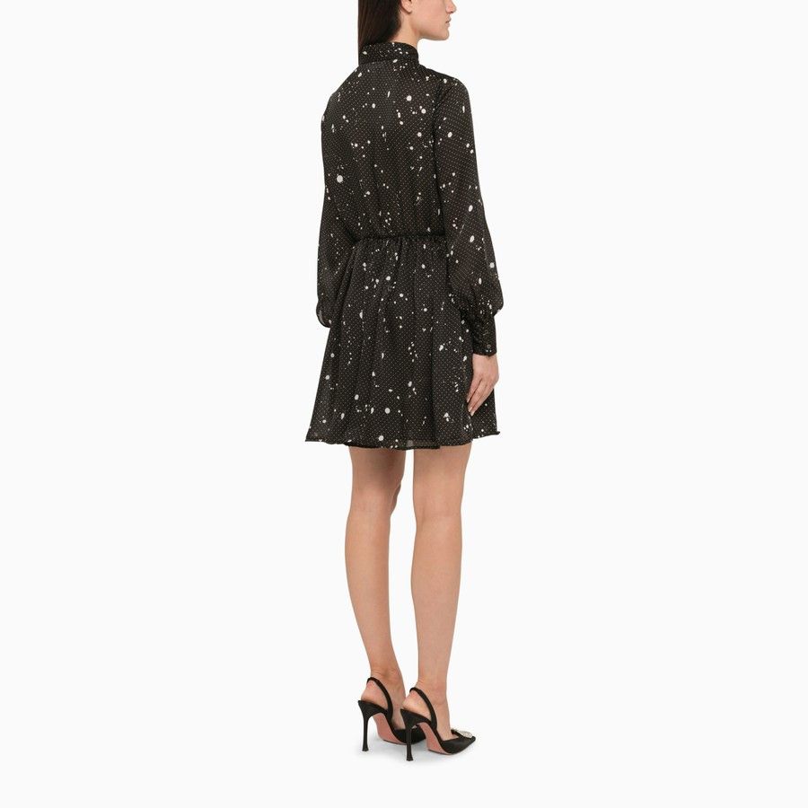 Dsquared2 o1d2blof0824 Short Chemisier Dress in Black Size M / US 6-8 / IT 42-44 - 3 Thumbnail