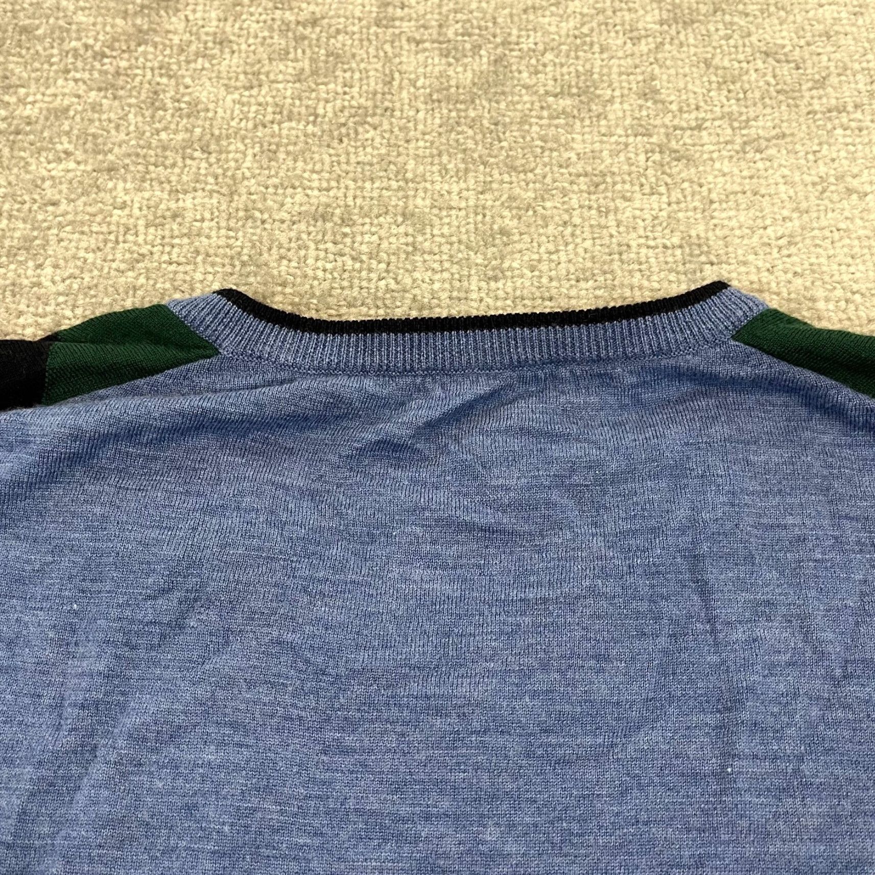 Brooks Brothers BROOKS BROTHERS Sweater Mens Large Blue ST. Andrews Golf Argyle Saxxon Wool Pullover Size US L / EU 52-54 / 3 - 7 Thumbnail