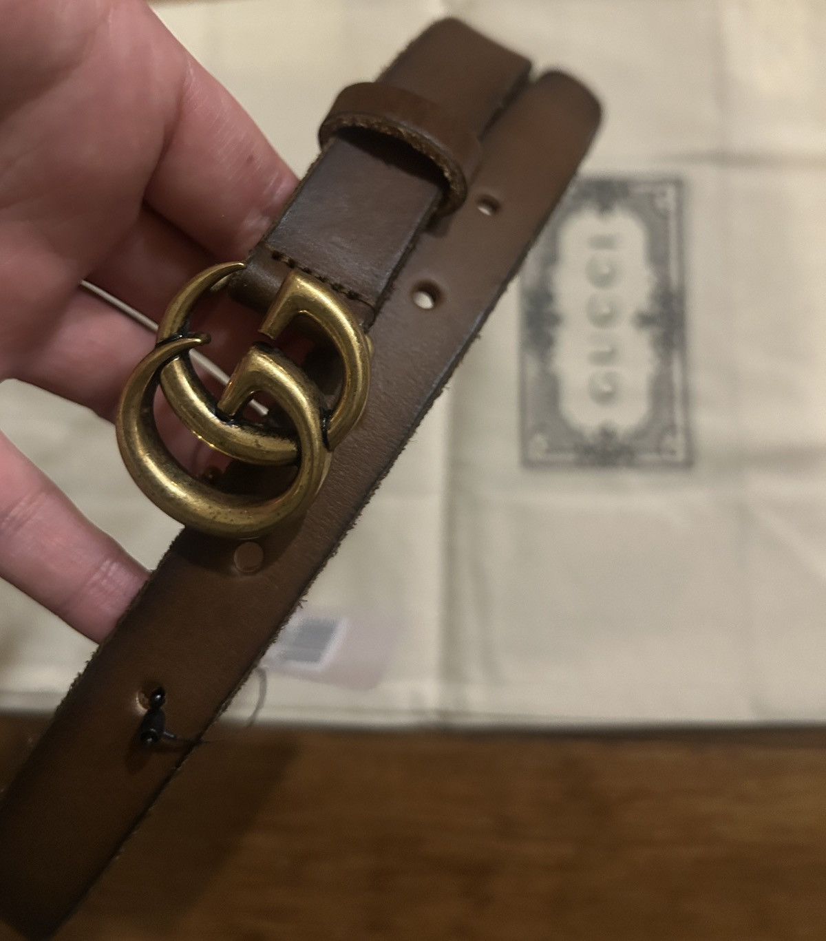 Gucci Gucci GG Marmont Belt 409417 size 70 Size ONE SIZE - 5 Thumbnail