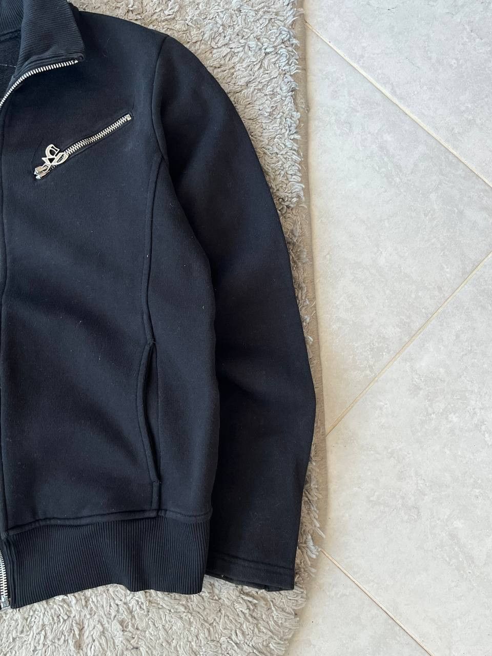 John Galliano JOHN GALLIANO Avant Garde Zip Skull Logo Black Color Size S Size US S / EU 44-46 / 1 - 6 Thumbnail