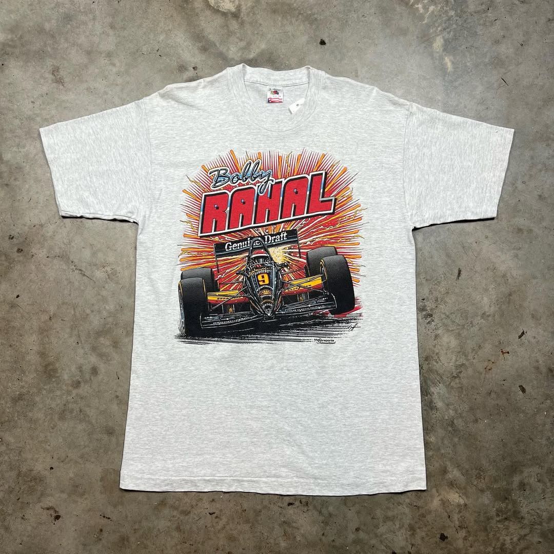 NASCAR 1992 Bobby Rahal Miller NASCAR Race Car Graphic Tee Size US L / EU 52-54 / 3 - 3 Thumbnail