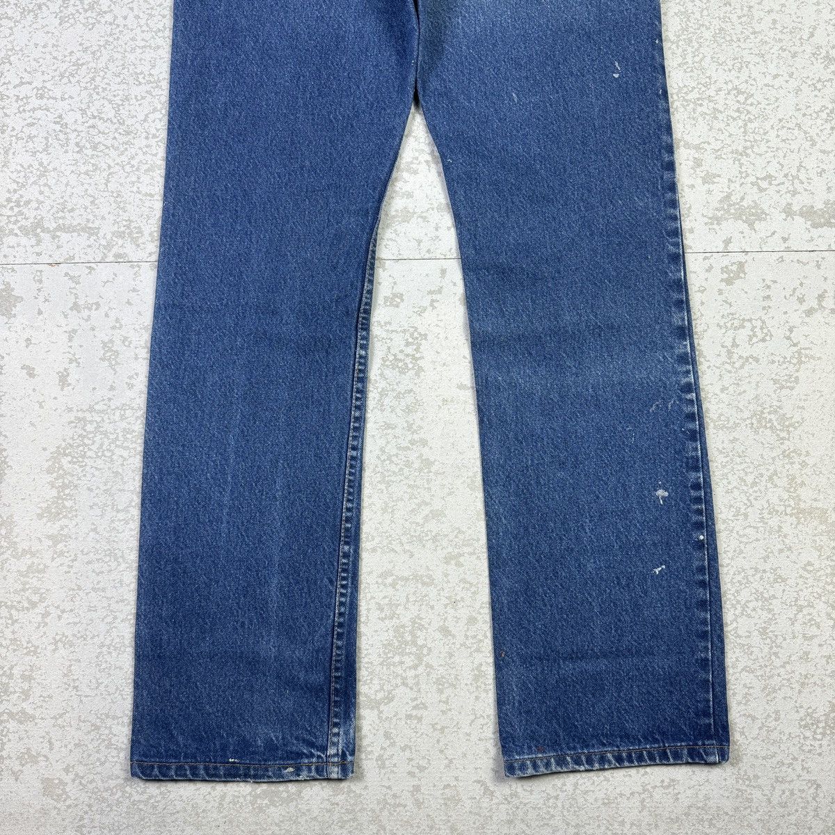 If Six Was Nine Vintage 80s Levis 517 Orange Tab Flared Denim Pant Size US 30 / EU 46 - 8 Thumbnail