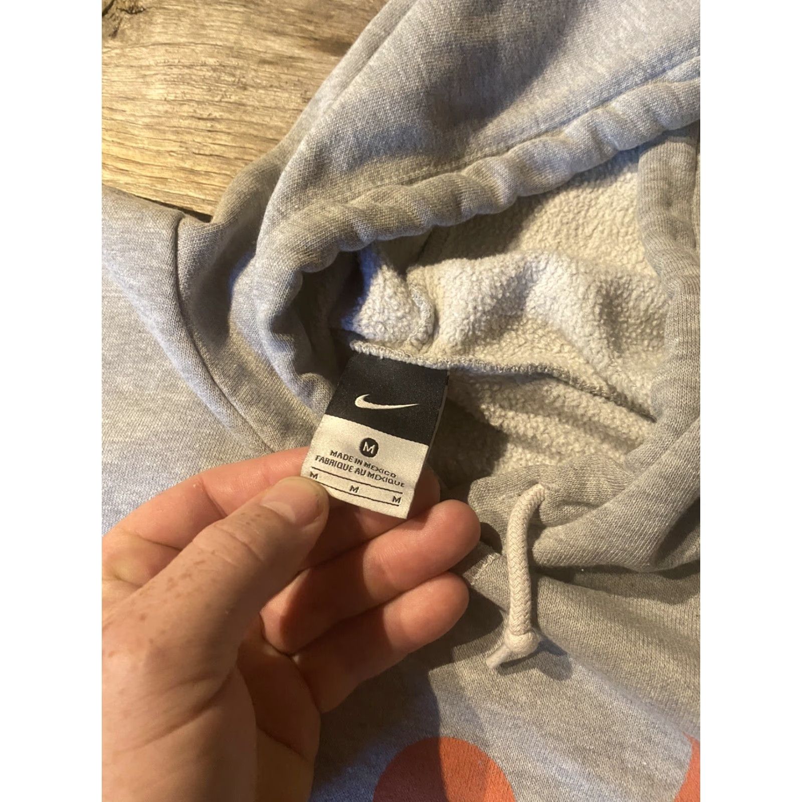 Nike Nike Mens Hoodie M Gray 2014 Jeff Cup Soccer Tournament Sweatshirt Pullover Cotton Blend Long Sleeve M Mens Womens Girls? Size US M / EU 48-50 / 2 - 5 Thumbnail