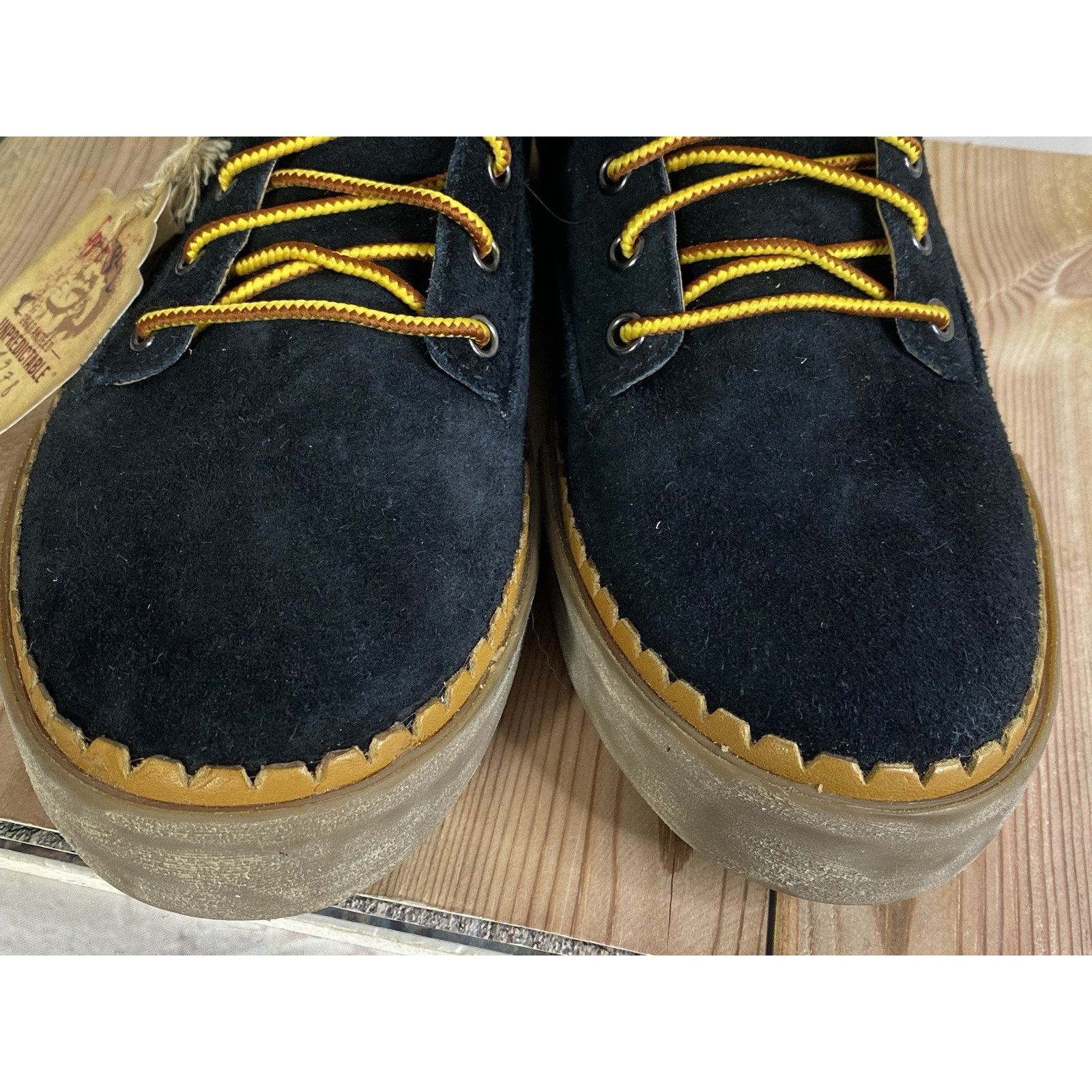 Diesel NWT DIESEL Men's 12 Ankle Boots 'The Pager' WATCHU Leather Size US 12 / EU 45 - 9 Thumbnail