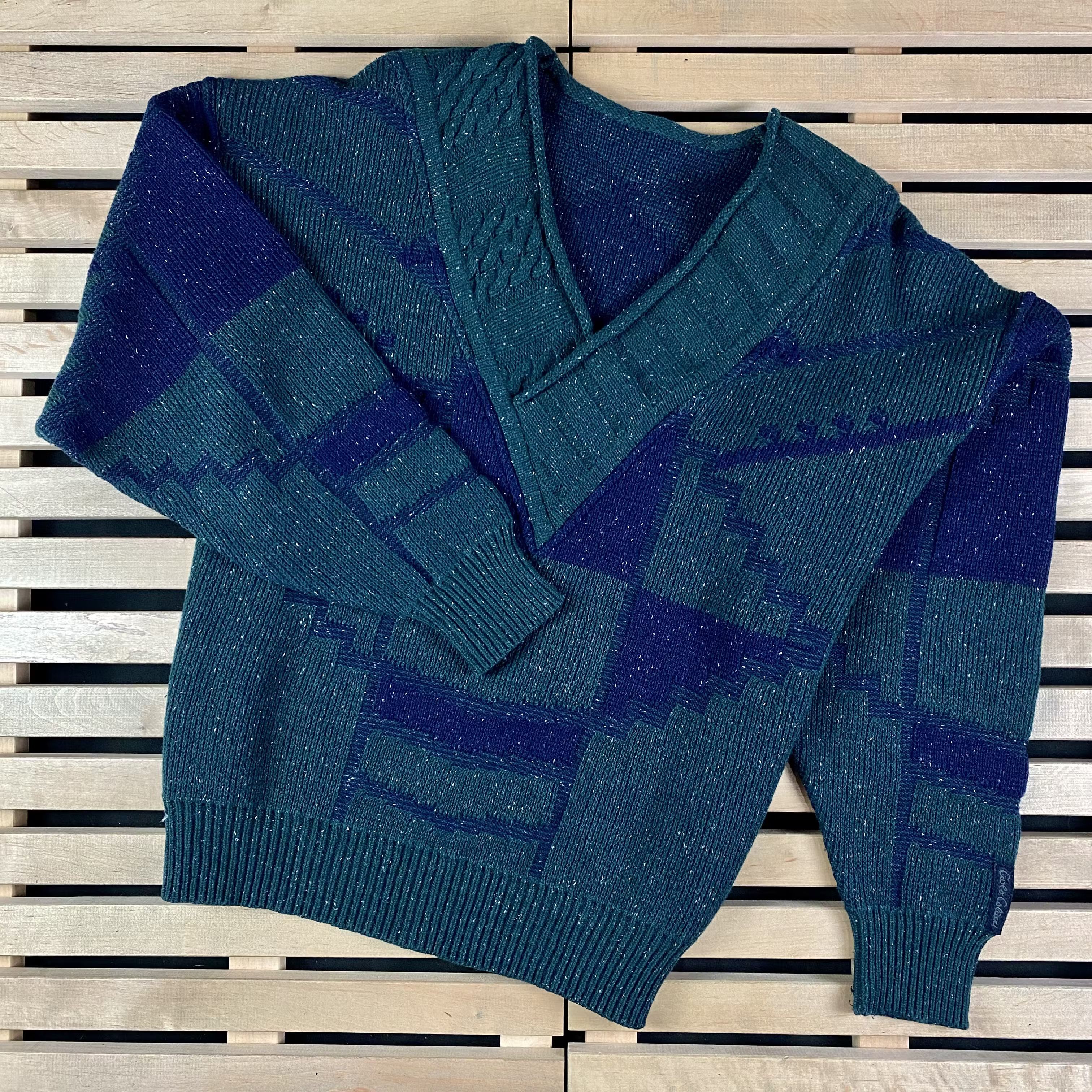Carlo Colucci × Vintage Men’s Sweater Long Sleeve Carlo Colucci Vintage Size 54 Size US XL / EU 56 / 4 - 1 Thumbnail