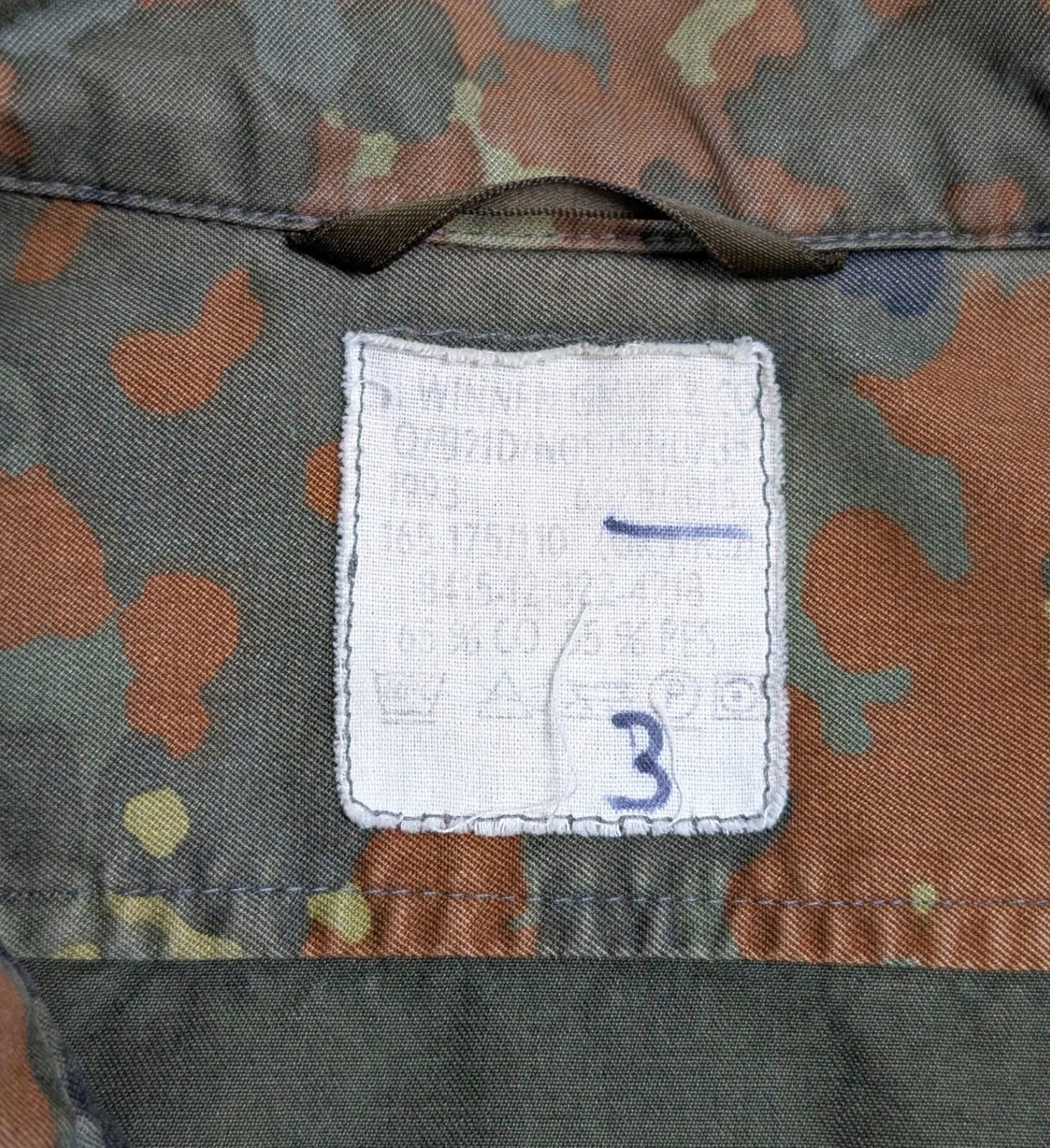 Other German Army Bundeswehr Flecktarn Camo Field Shirt - Large Size ONE SIZE - 2 Thumbnail
