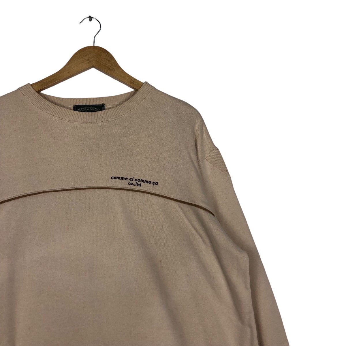 Japanese Brand × Vintage Comme ci comme co japanese brand sweatshirt shirt large Size US L / EU 52-54 / 3 - 5 Thumbnail