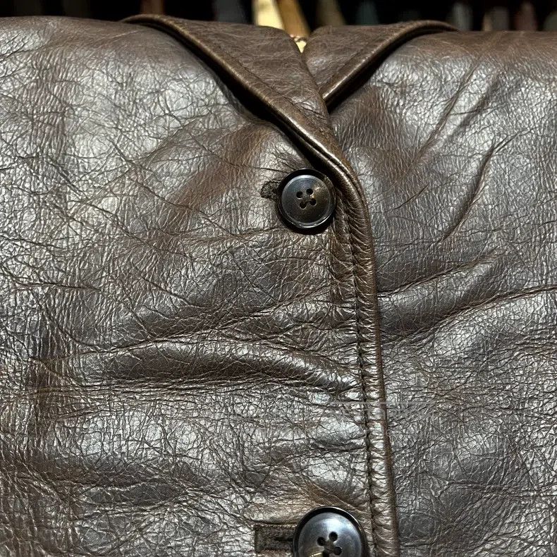 RRL Ralph Lauren RRL Ralph Lauren Thousand bird grid lined leather jacket Size US M / EU 48-50 / 2 - 4 Thumbnail