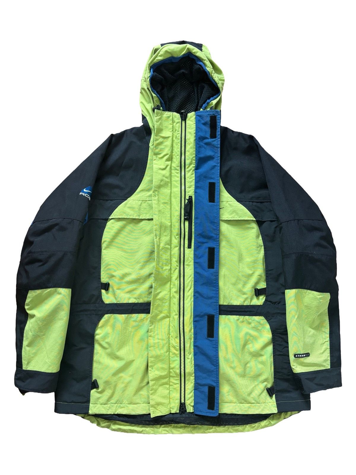 Nike ACG Nike ACG 3-Layer Stormfit Green/Black Jacket US L Size US L / EU 52-54 / 3 - 3 Thumbnail