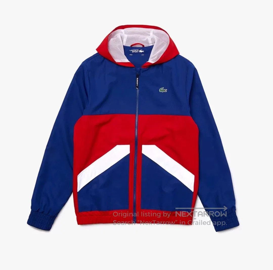 Lacoste Lacoste Colorblock Hooded Sports Jacket. Size US M / EU 48-50 / 2 - 1 Thumbnail