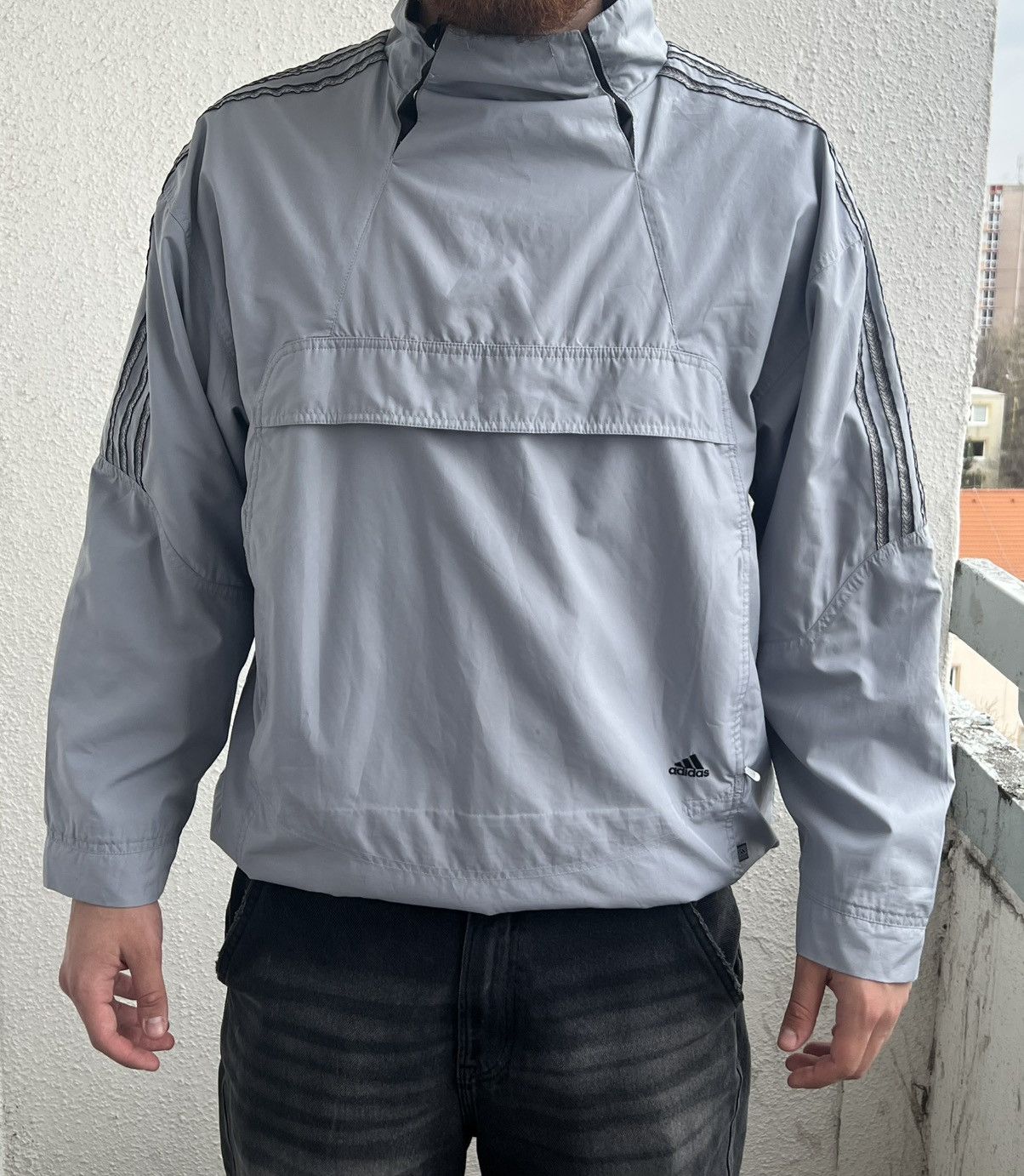 Adidas adidas windbreaker Size US XL / EU 56 / 4 - 5 Thumbnail