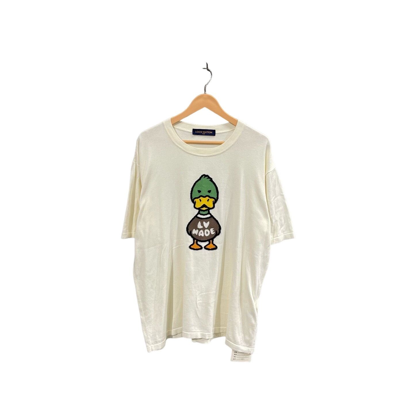 Louis Vuitton Louis Vuitton x Nigo Duck Intarsia Knit T-Shirt XXL Size US XXL / EU 58 / 5 - 1 Thumbnail