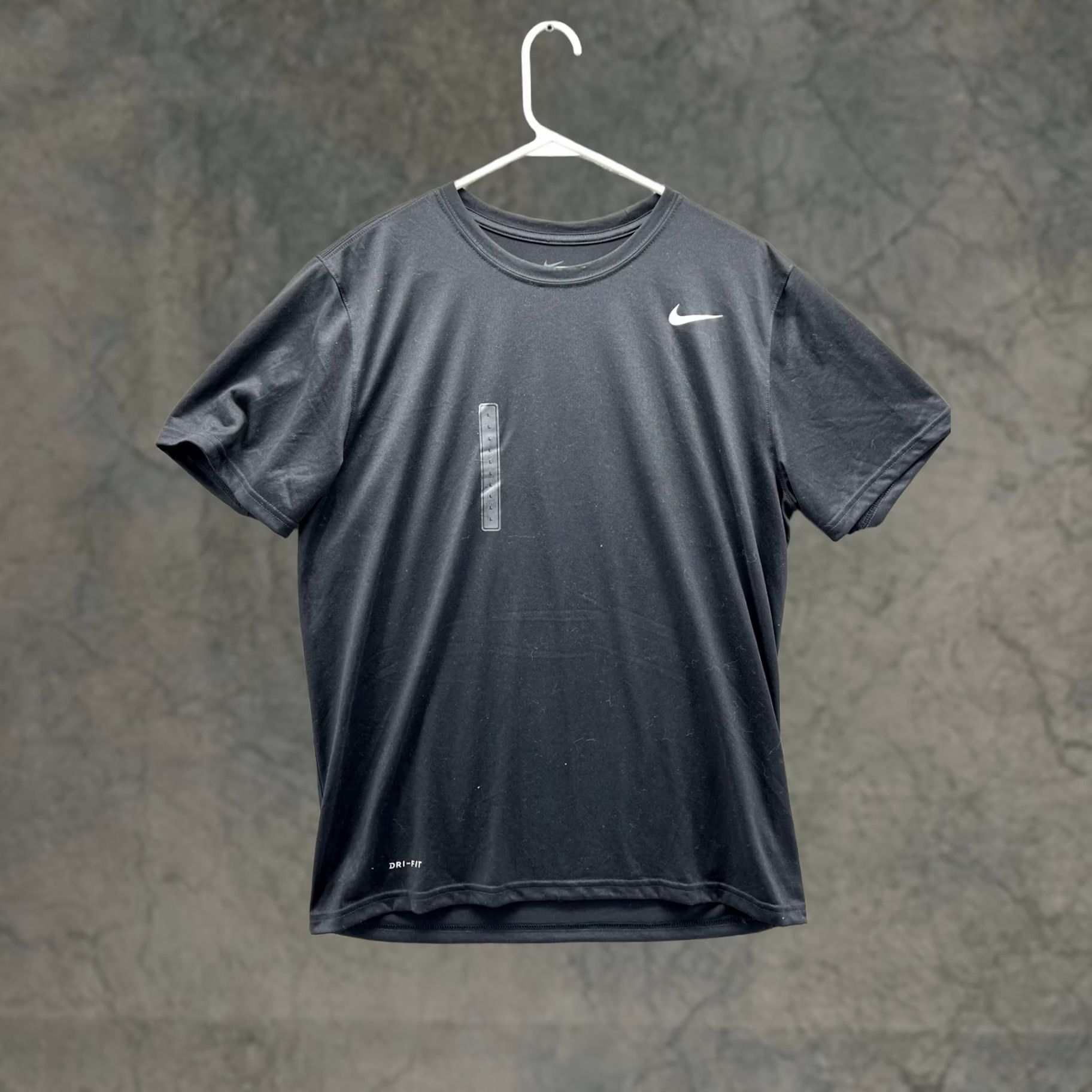 Nike Nike Dri-FIT Shirt Mens Large Black Short Sleeve Athletic Training Tee Top NEW Size US L / EU 52-54 / 3 - 1 Thumbnail