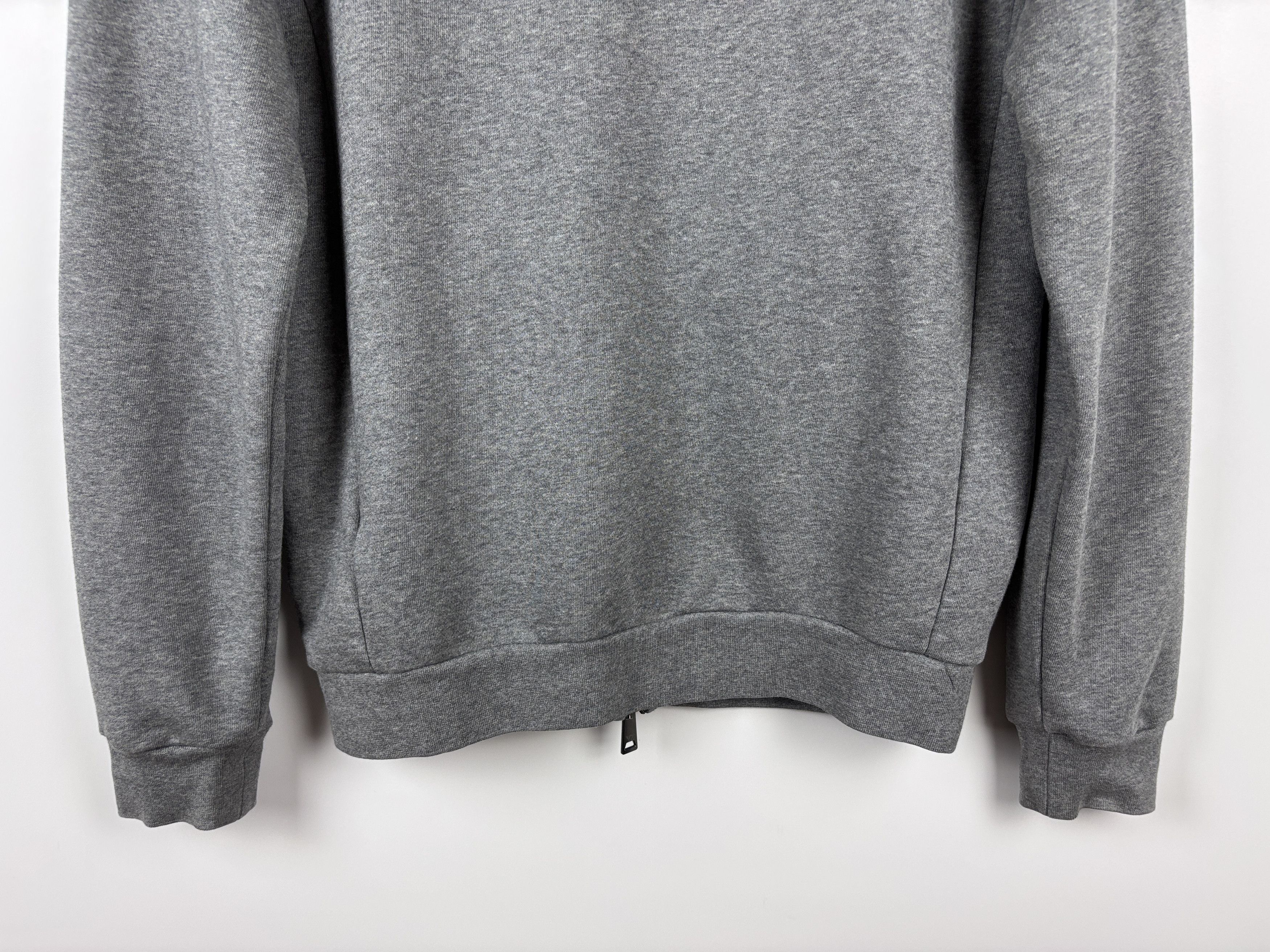 Armani Mens Armani Jeans Zip Hoodie Sweatshirt Gray Size S Size US S / EU 44-46 / 1 - 7 Thumbnail