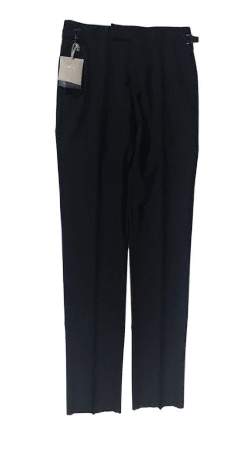 Tom Ford Tom Ford 🇨🇭 Black Wool Trouser Dress Slacks 46 New Unaltered Size 36R - 1 Thumbnail