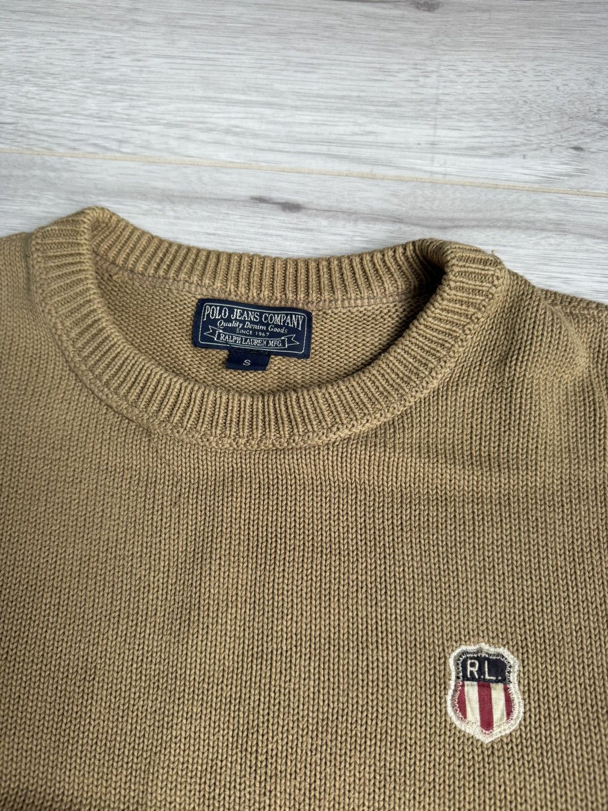 Lauren Ralph Lauren × Polo Ralph Lauren × Vintage 🏇 Vintage Ralph Lauren jeans company knit sweater RL Size US M / EU 48-50 / 2 - 4 Thumbnail
