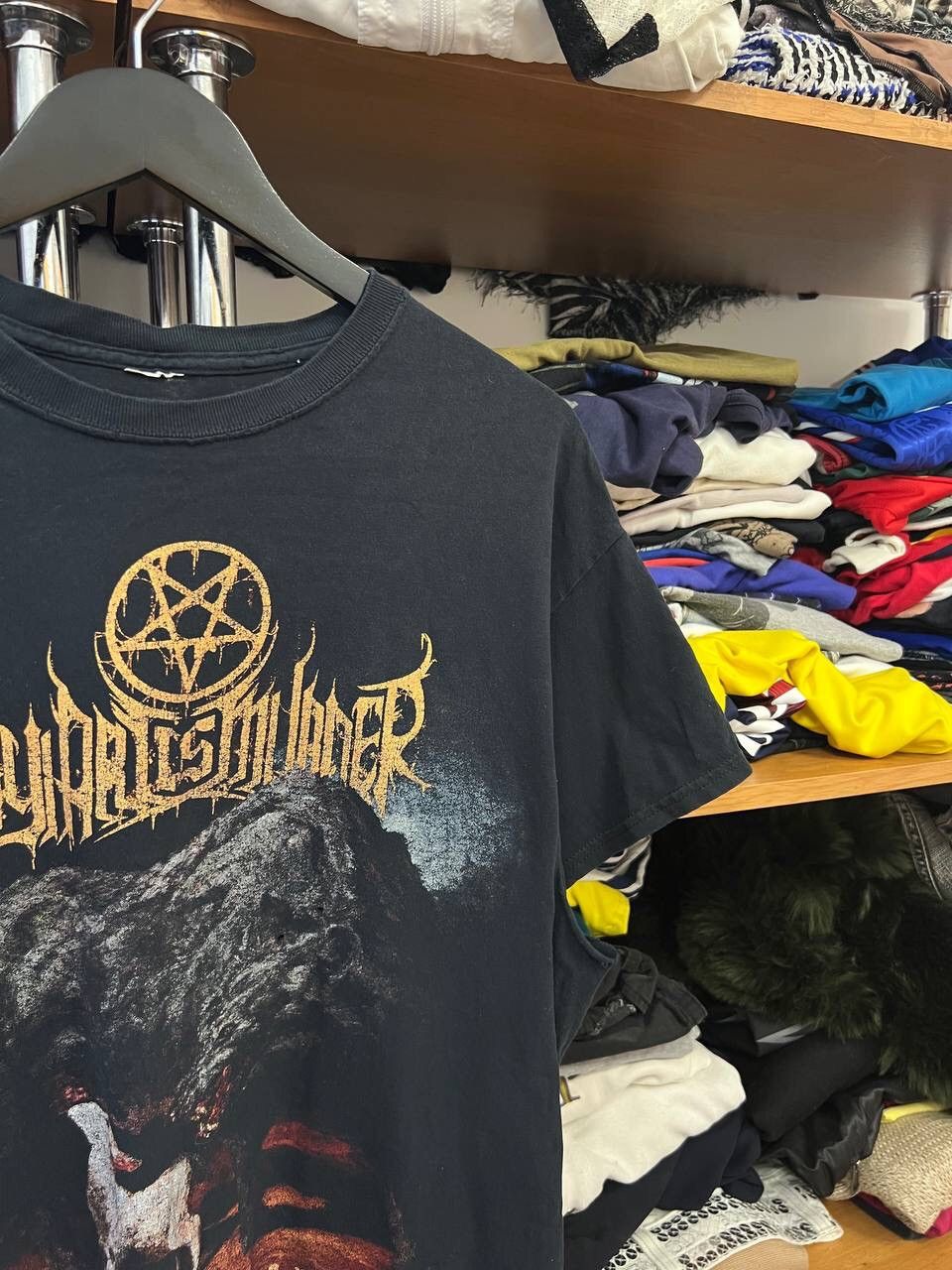 Band Tees × Vintage Vintage Authentic THY ART IS MURDER TAIM Band Hate Size US L / EU 52-54 / 3 - 3 Thumbnail