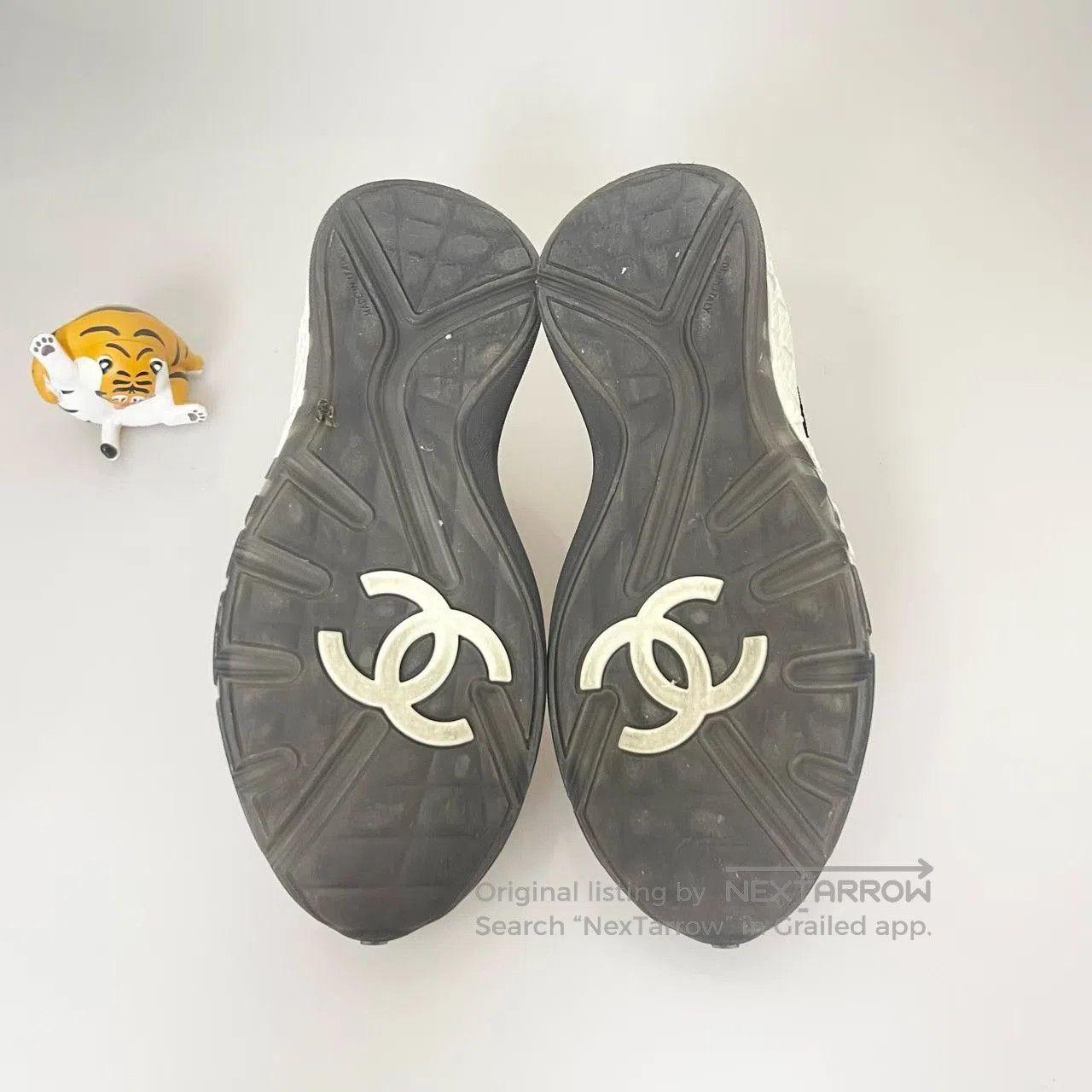 Chanel Chanel Double C Pink Sneakers. Size US 5 / IT 35 - 6 Thumbnail